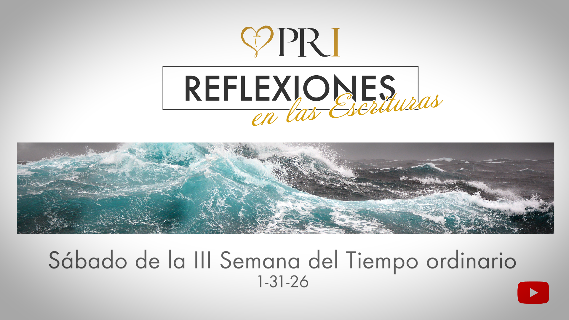 Reflexiones de las Escrituras | Sábado de la III Semana del Tiempo ordinario