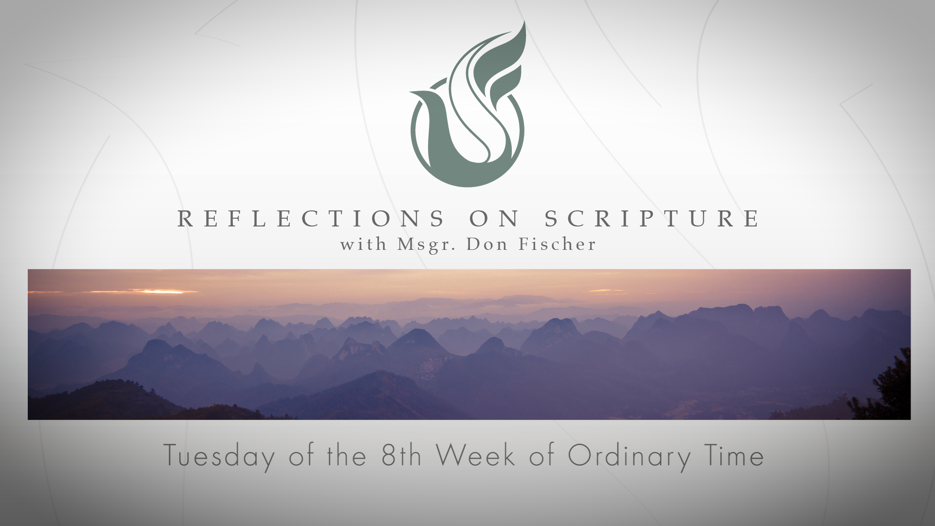 PRI Reflections on Scripture | Tuesday of the 8th Week of Ordinary Time