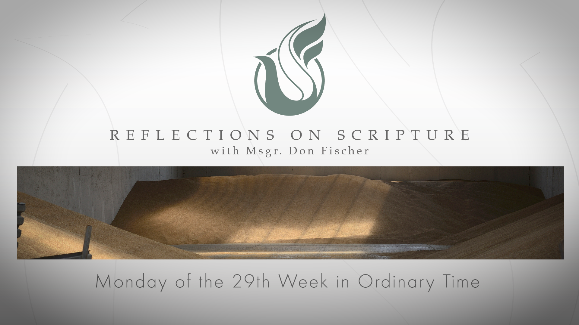 PRI Reflections on Scripture | Monday of the 29th Week in Ordinary Time