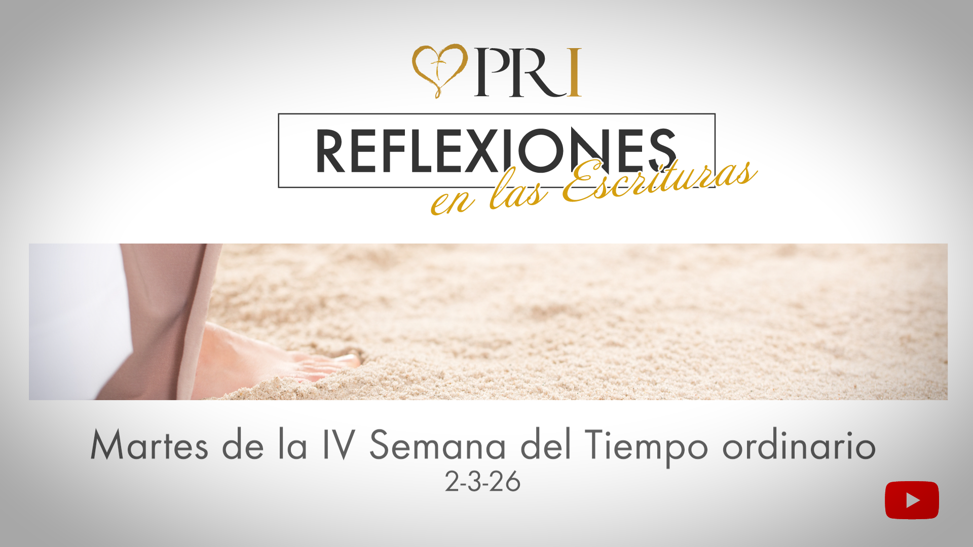 Reflexiones de las Escrituras | Martes de la IV Semana del Tiempo ordinario