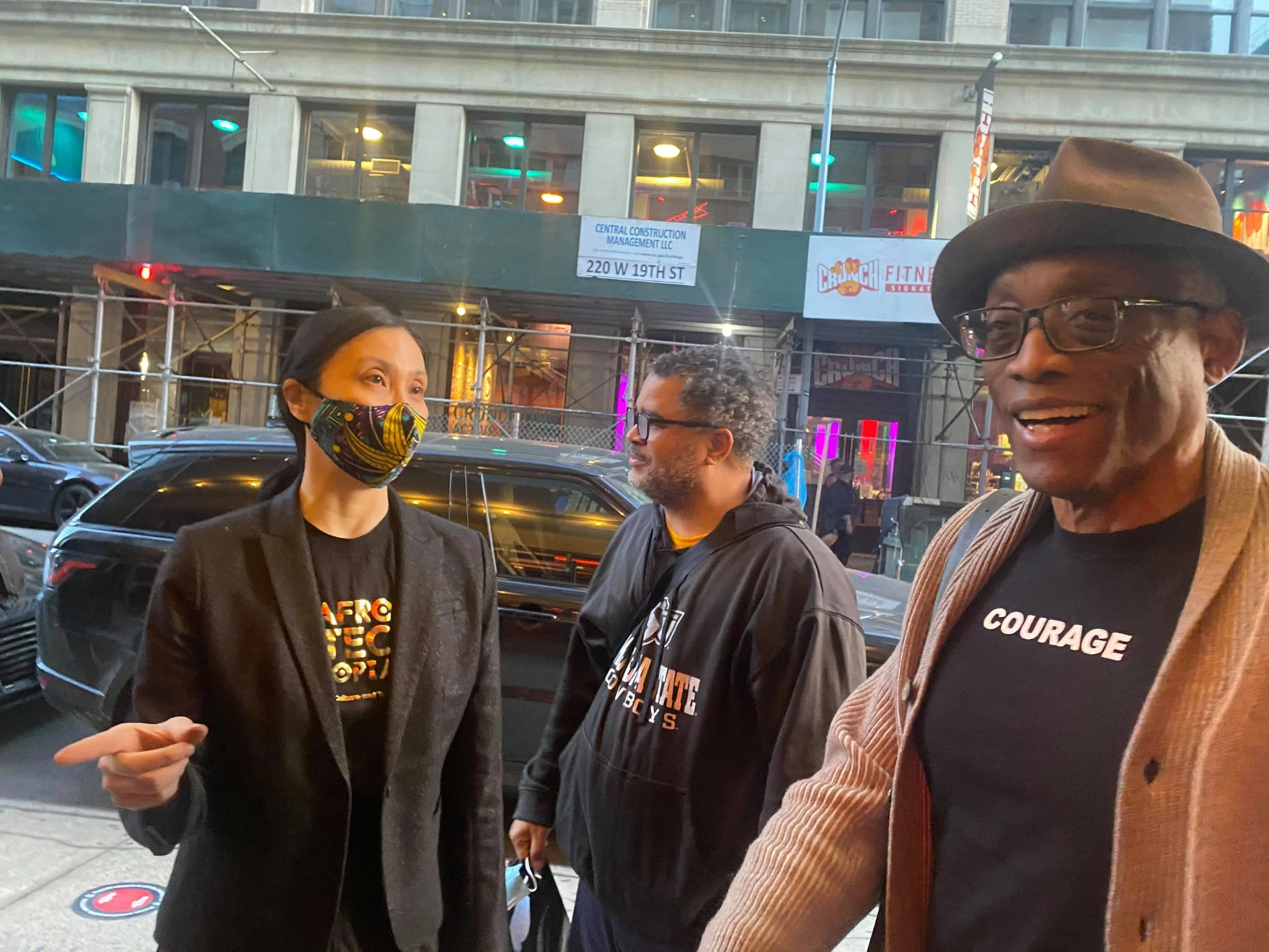 Janet Wong, Dr. Reynaldo Anderson and Bill T Jones