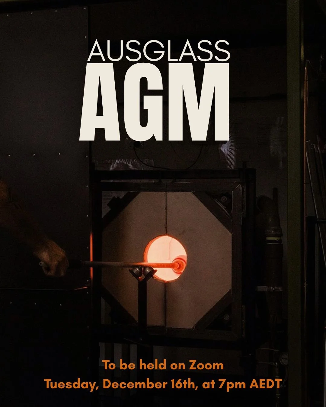Our AGM is just around the corner! 📢

Members of Ausglass are invited to prepare and present papers or reports for discussion at the AGM. If you have an important matter to raise &mdash; or if you&rsquo;d like to join the Ausglass Board &mdash; you&