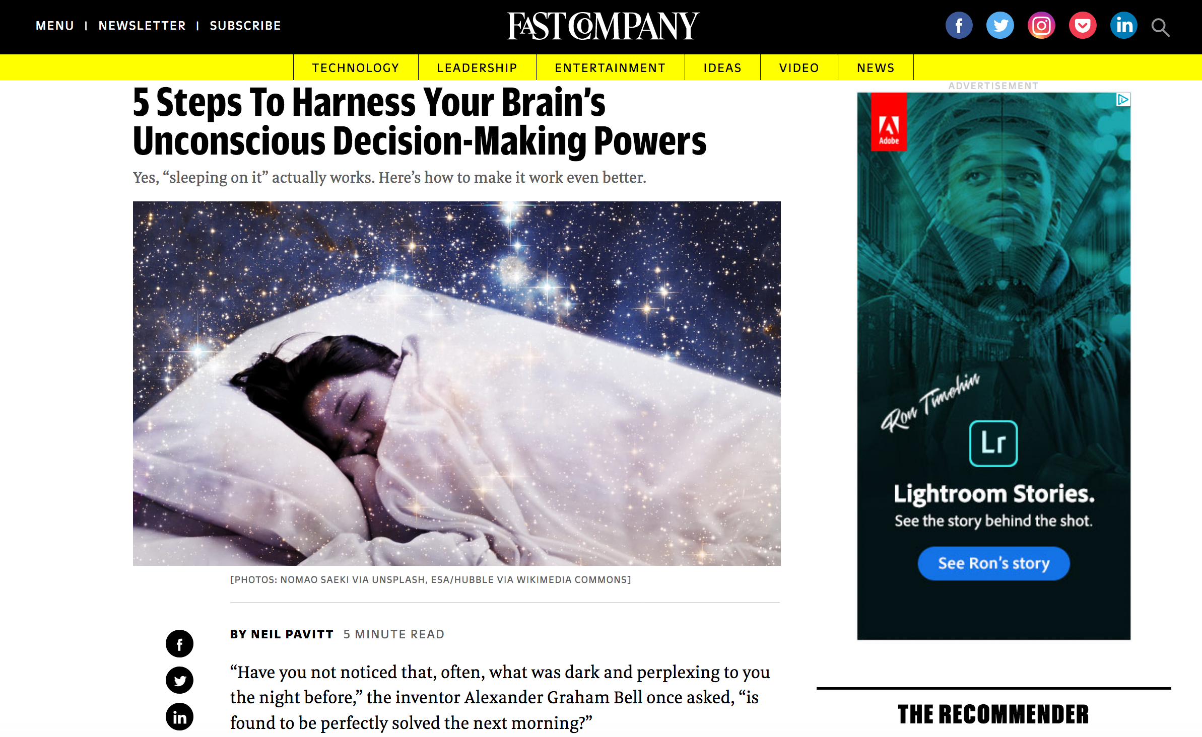 5 steps to harness your brain's unconscious decision-making powers