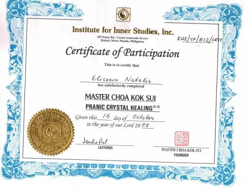 Мастер Чоа Кук Суи 2007