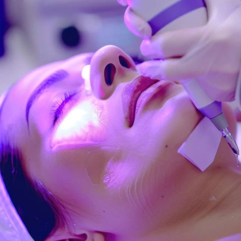 Алмазная шлифовка лица