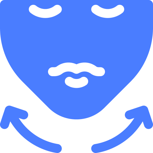 Убирает носогубки