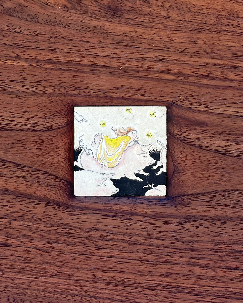 The Pig Run (Baubo Escapes)