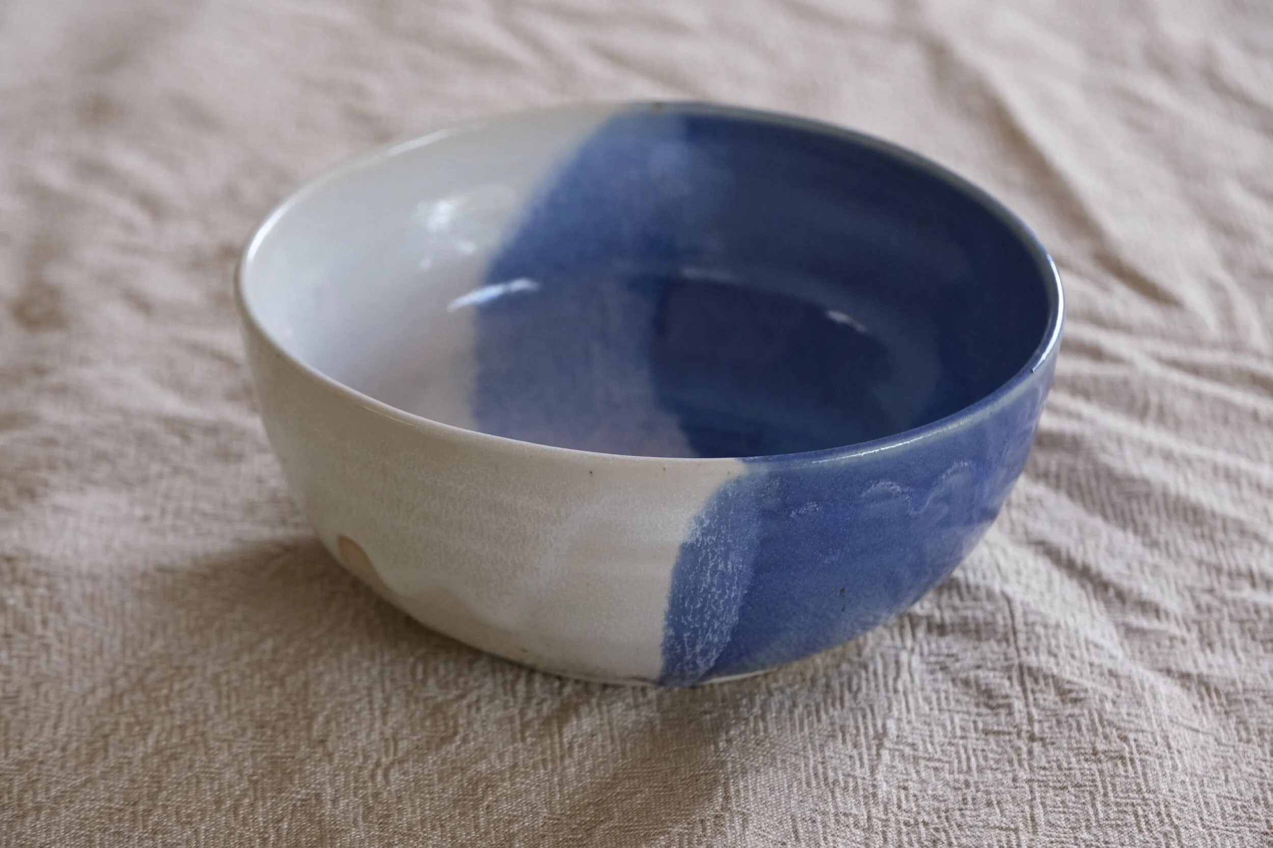 Bowl - blue and white
