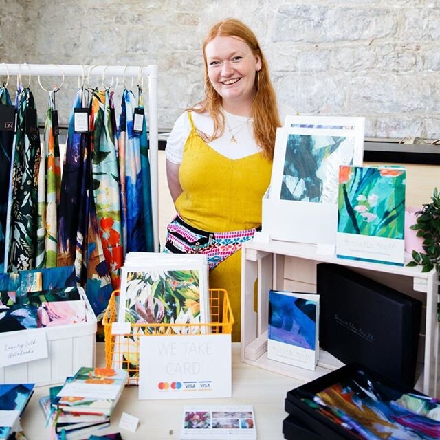 It's maker monday and today we're chatting about @danielleneilldesigns - Taking us back to last summer when things were a little different! I love the depth in Danielle's work! She hand paints each design and uses local craftsmen to help bring her de