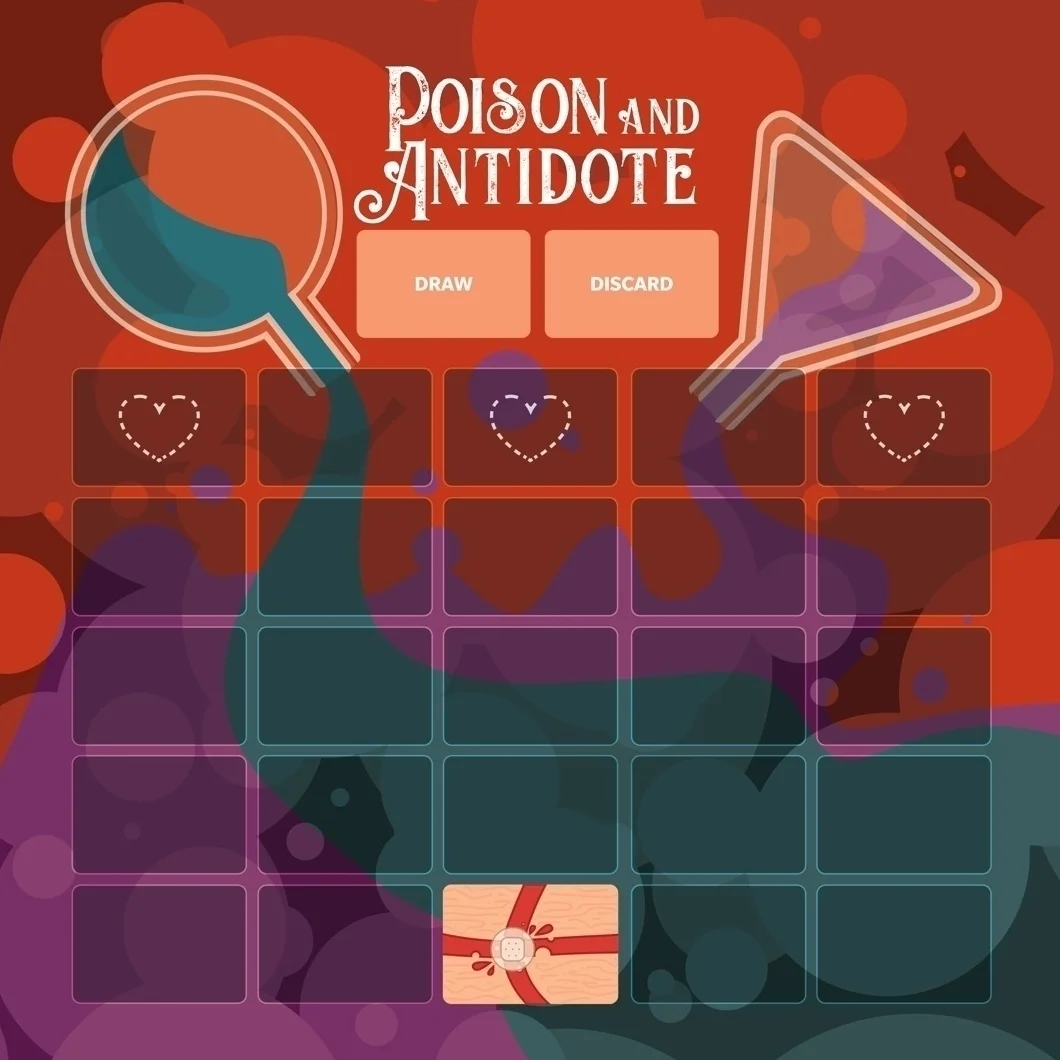 Poison and Antidote Board Game