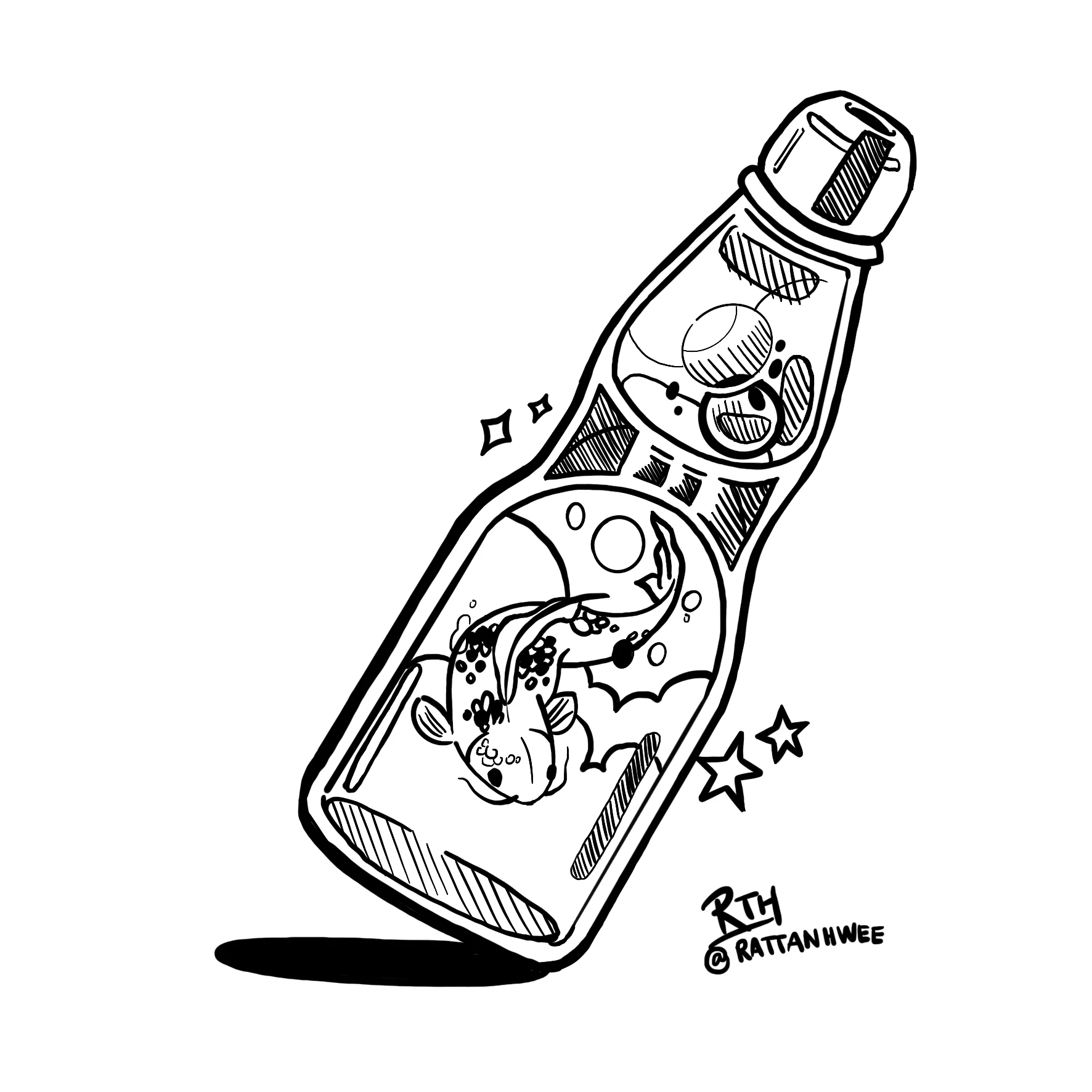 15x15cm koi ramune bw.jpg