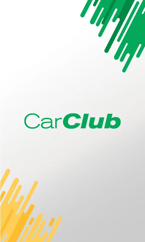 Car Club App Mock up -Splash