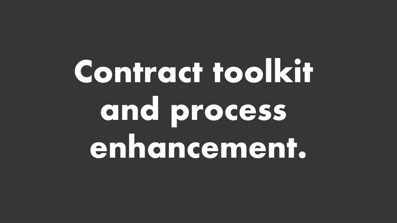 "Involved all stakeholders, come up with an intelligent modular toolbox and introduced this to the operational team on time and budget."