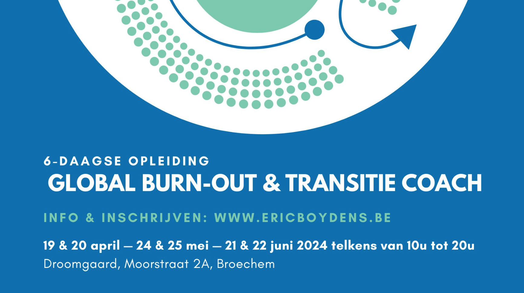 Global burn-out &amp; transitiecoach: 6-daagse opleiding