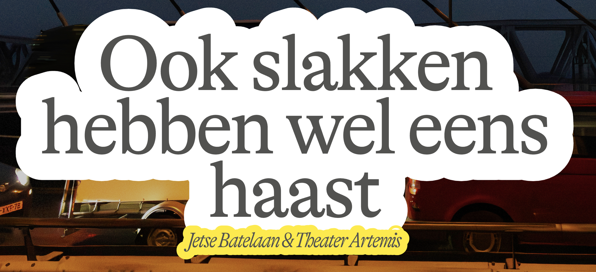 Ook slakken hebben wel eens haast (Re-story community)