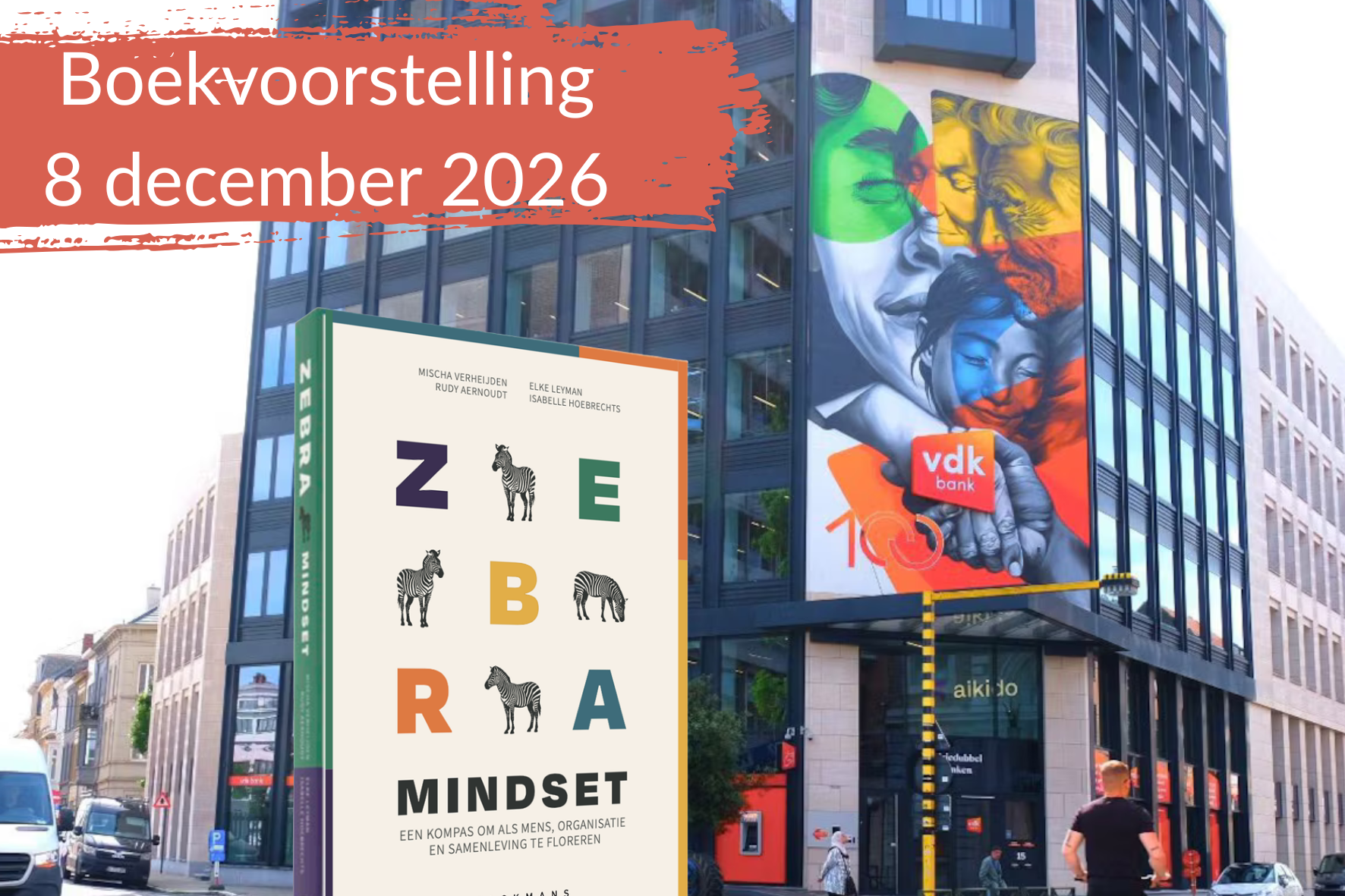 Boekvoorstelling 'ZEBRA-mindset'
