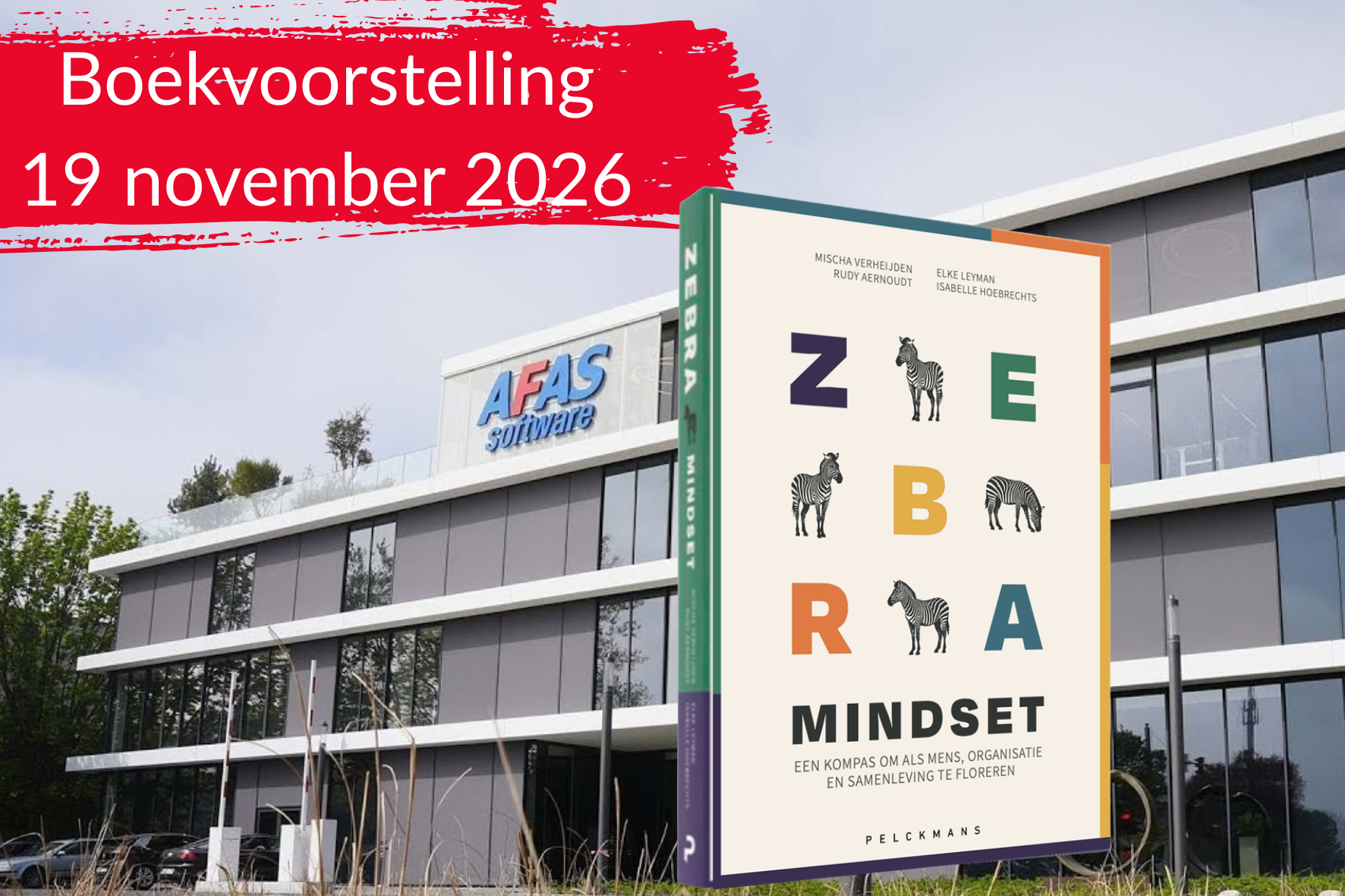 Boekvoorstelling 'ZEBRA-mindset'