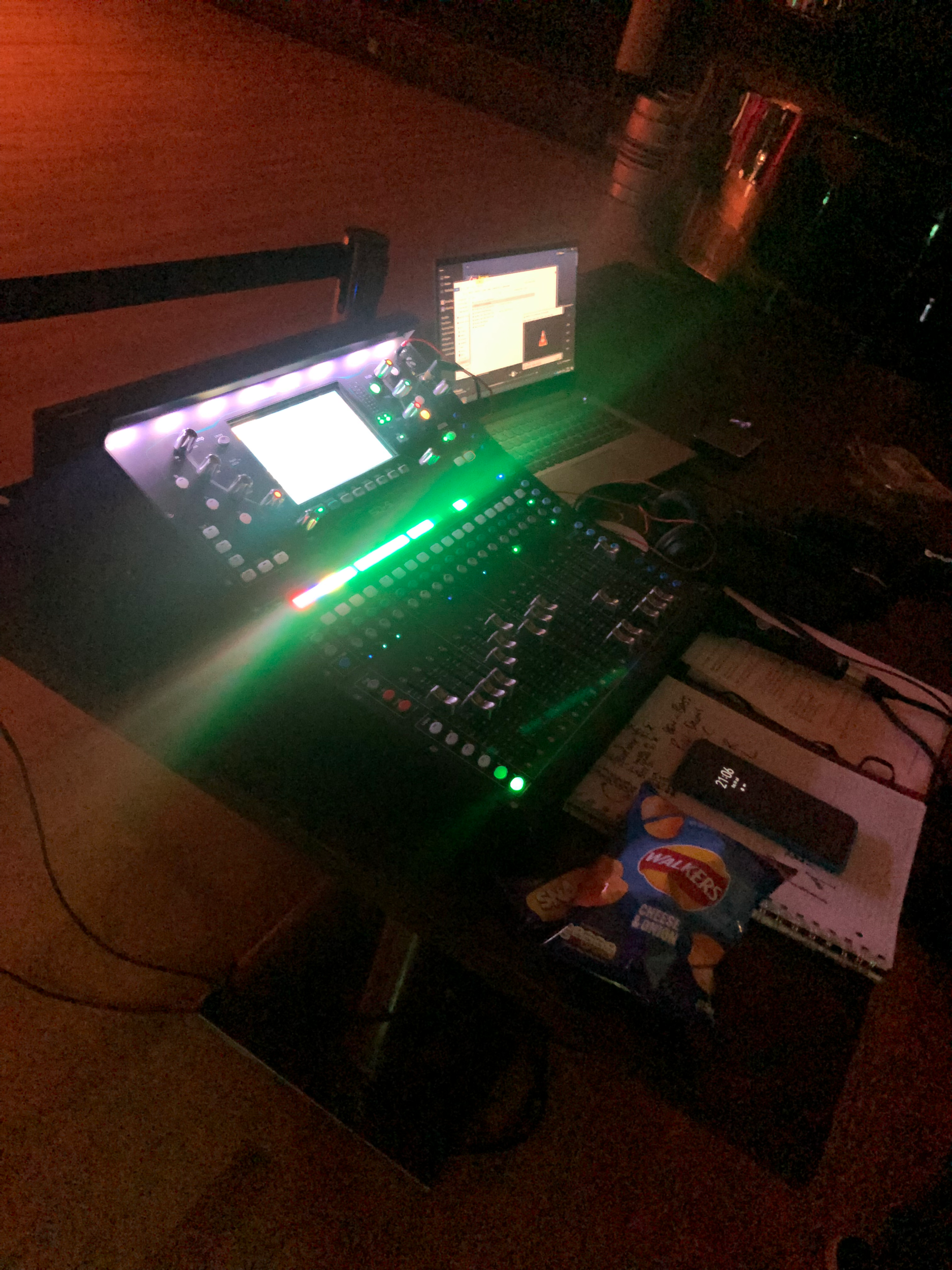 SQ5 in use for PA system