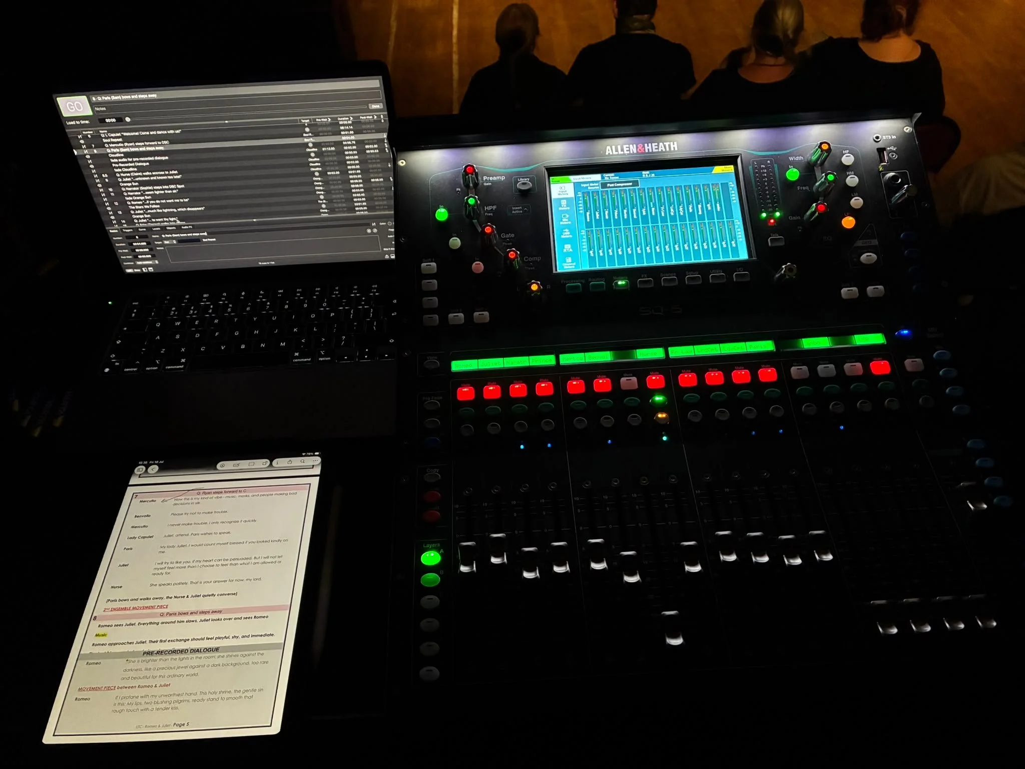 QLab plus SQ is a win