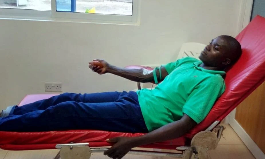 Kinondo Kwetu Hospital has its own blood central