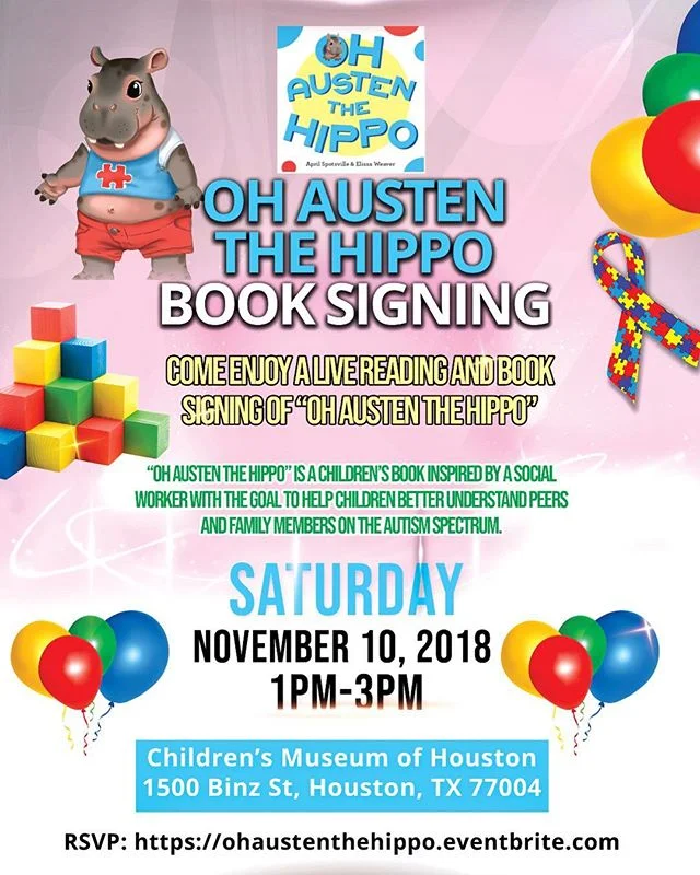 Mark your calendar!! And get your copy!!😊 #autism #autismmom #childrensbooks#autismdad #autismfamily #autismacceptance #speechtherapy#socialworker #socialmediamarketing #houston #texasmedicalcenter #education