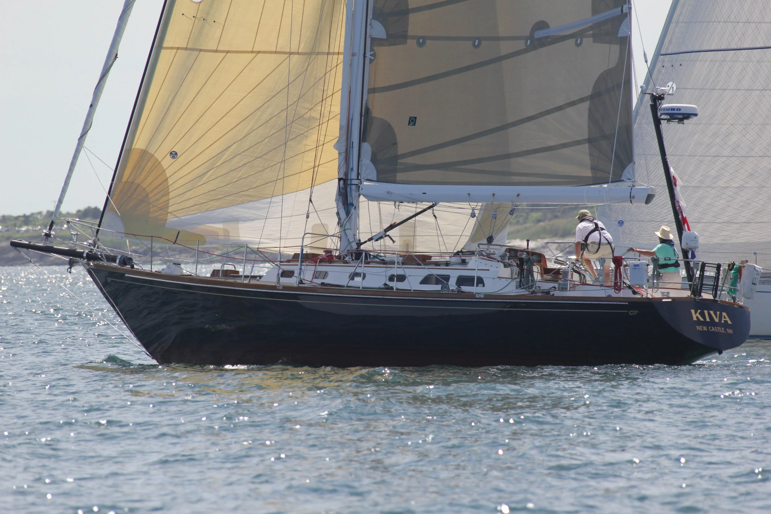   Kiva  - Hinckley SW 51 - GMT Carbon Mast, Boom, Bow Sprit, and Swim Ladder 