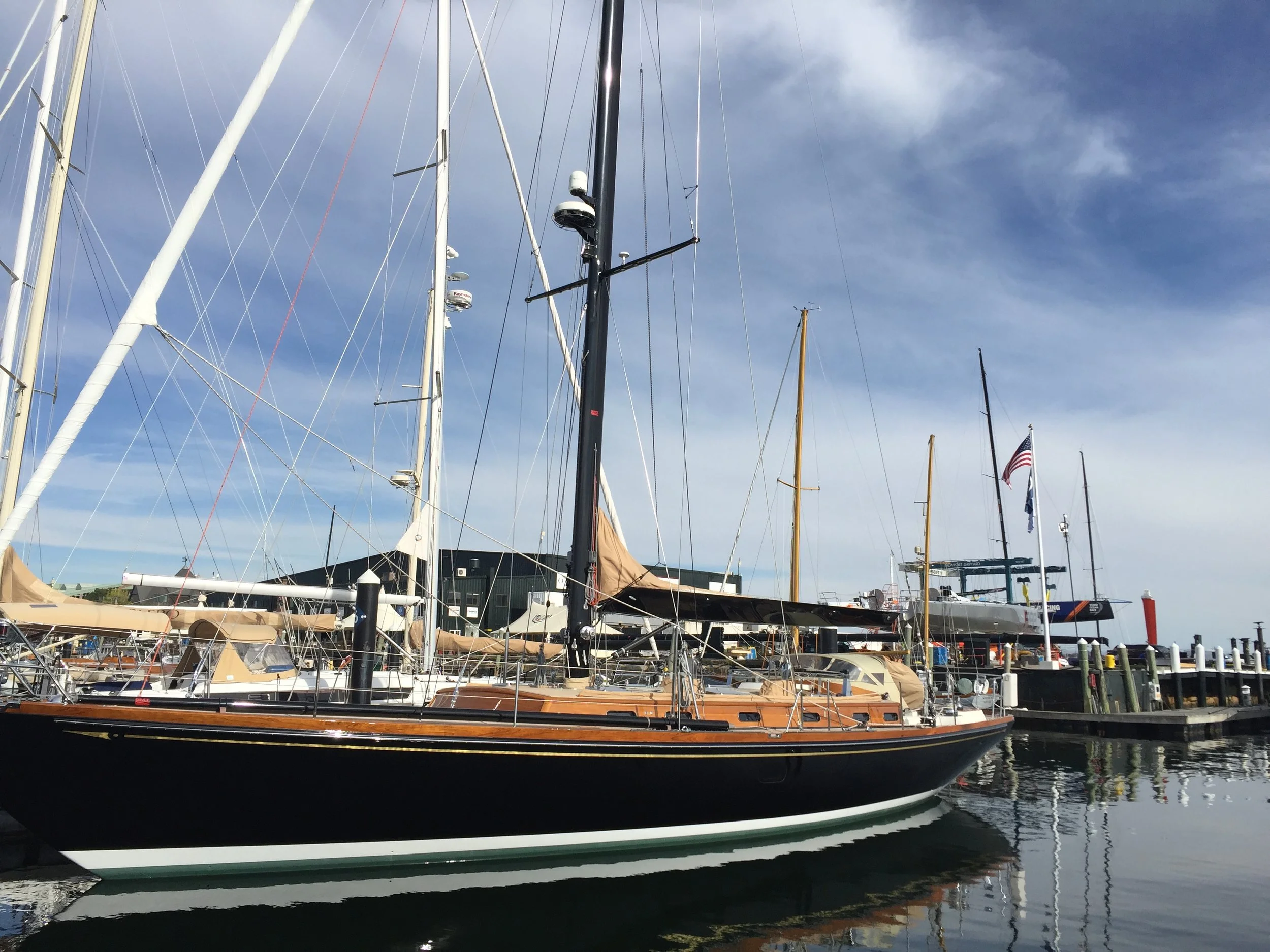   Windwalker  - 60’ Ted Hood Design- GMT Carbon Mast, Pocket Boom, and Spin Pole 