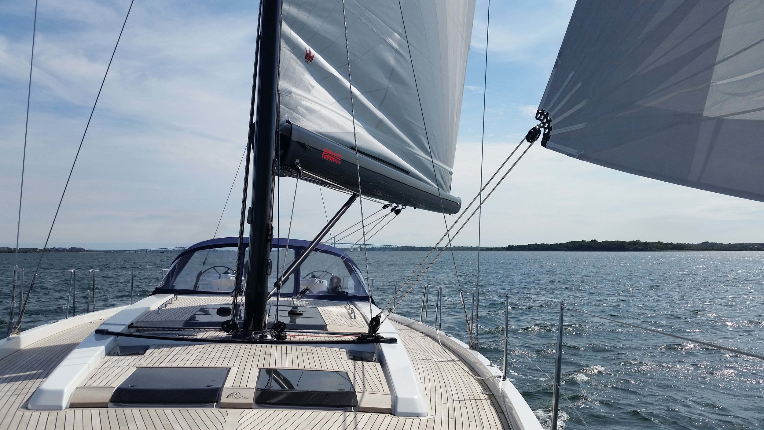  Hanse 575 - GMT PowerFurl Boom and Carbon Mast 