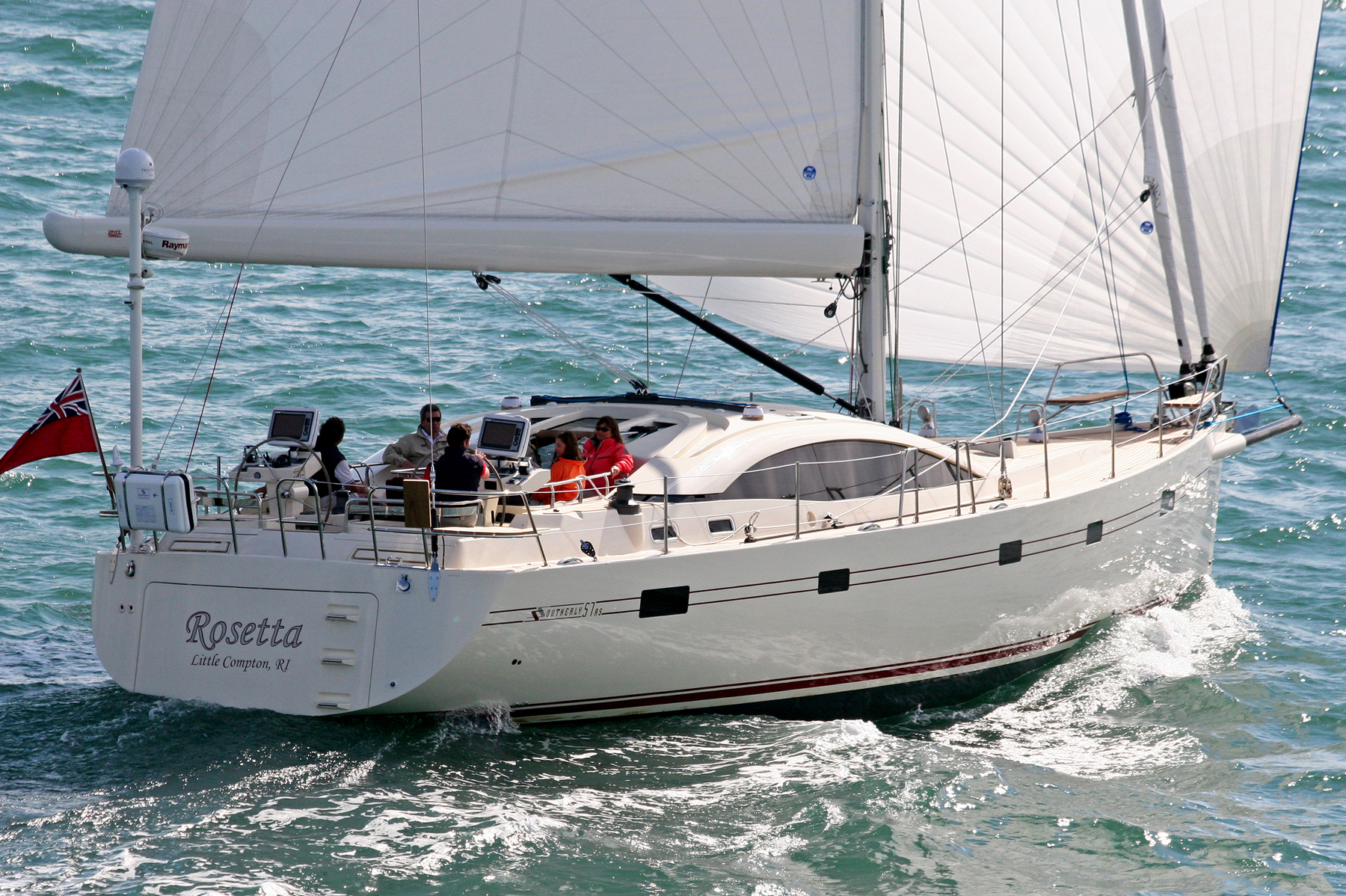   Rosetta  - Southerly 57’ -  GMT PowerFurl Boom and Carbon Mast 