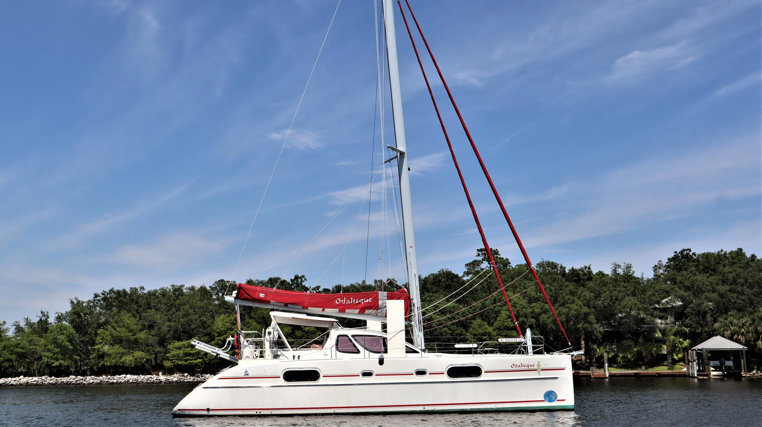   Odalisque  - Catana 431 - GMT Carbon Mast &amp; Cross Beam 