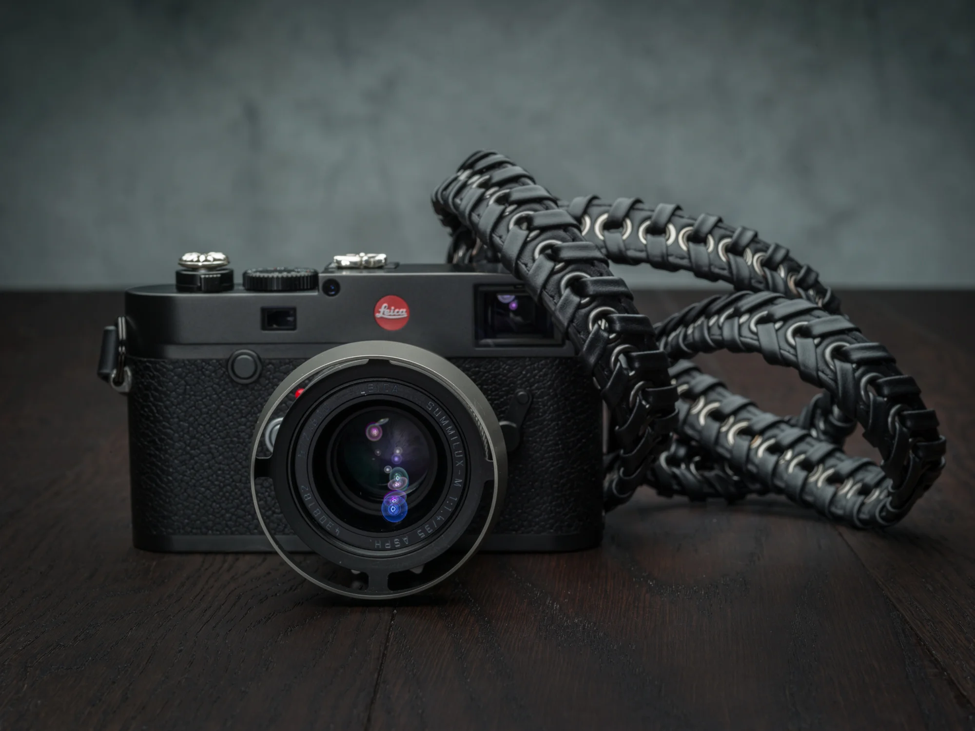Designer Fashion luxury leather Napa camera strap leica sony fuji