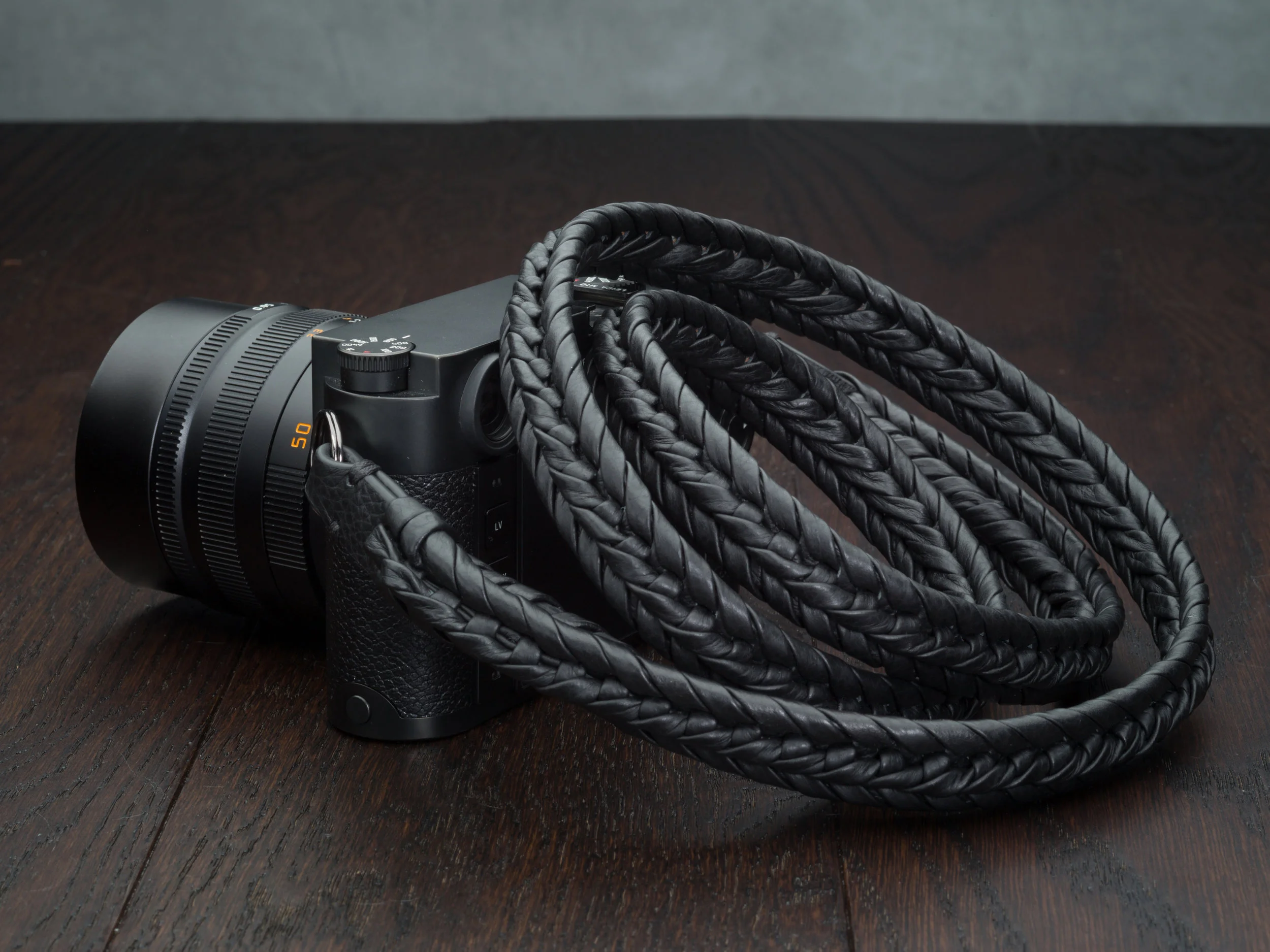 designer camera strap, luxury, designer, braided leather
