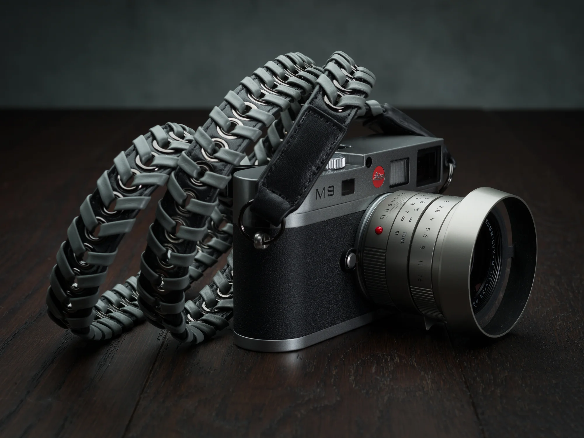 Designer Fashion luxury leather Napa camera strap leica sony fuji