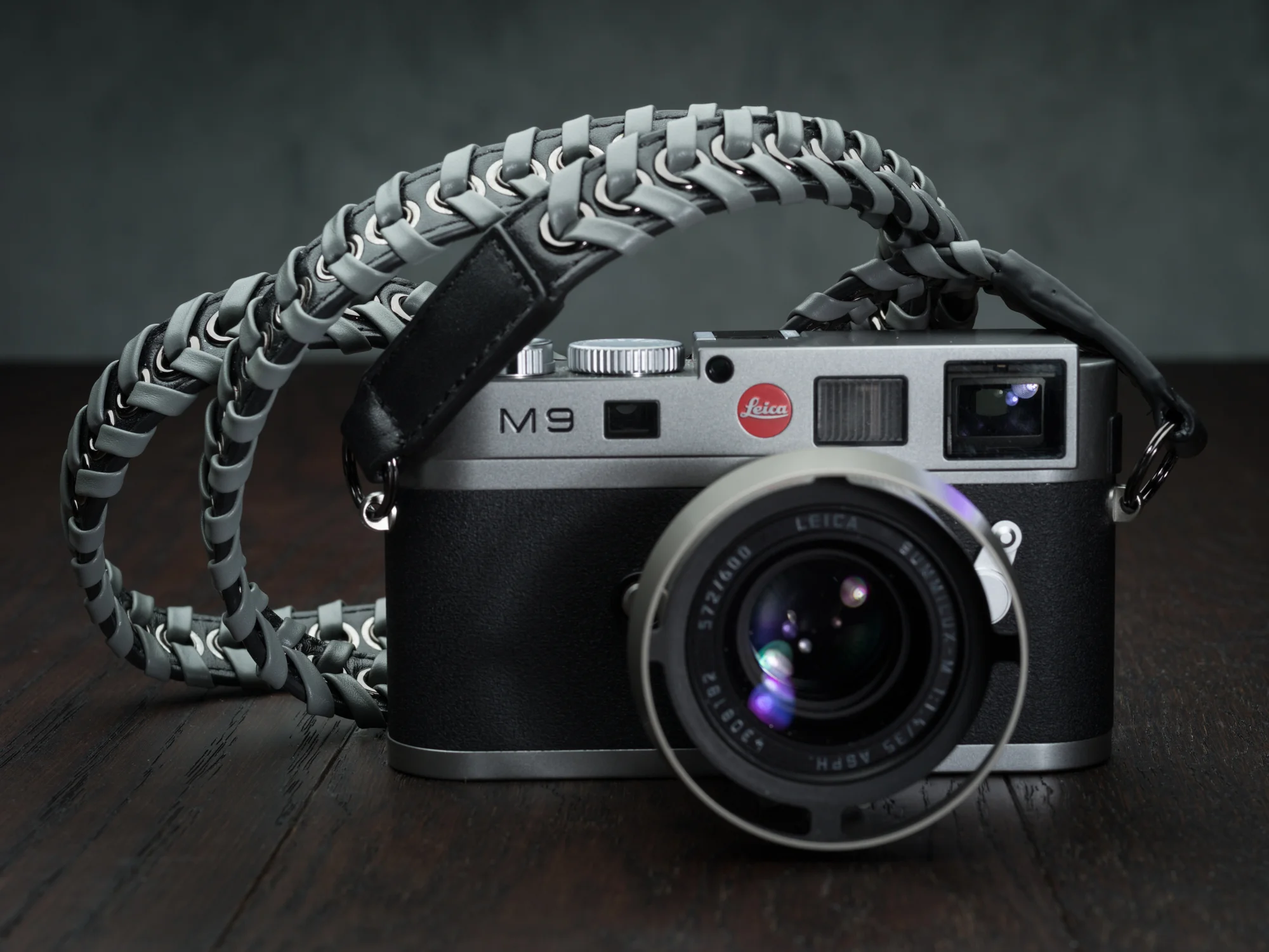Designer Fashion luxury leather Napa camera strap leica sony fuji