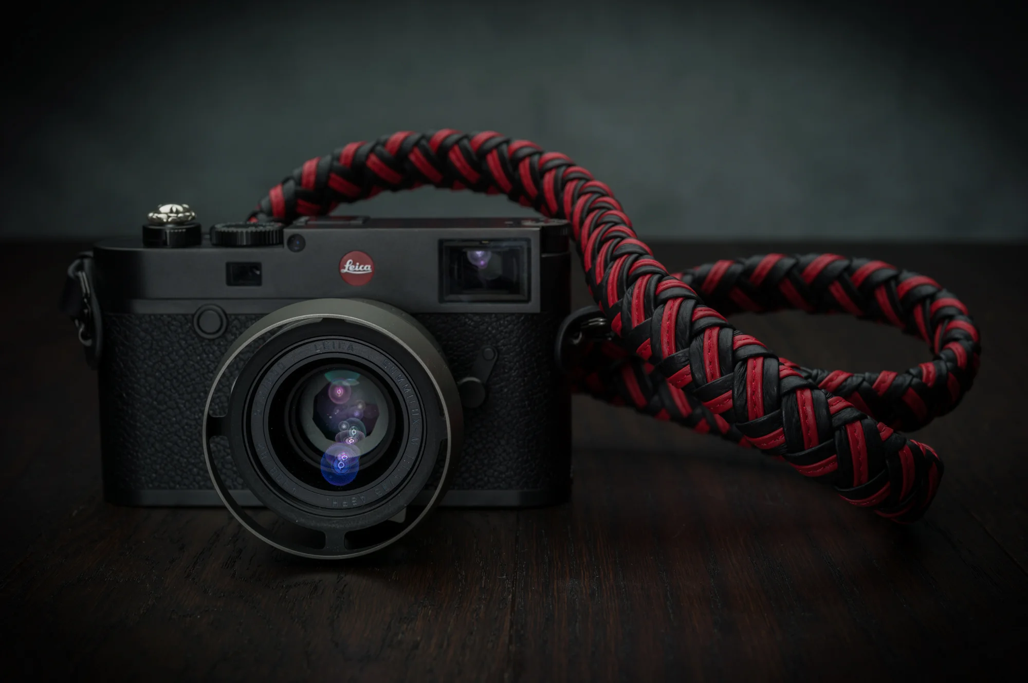 Prototype Leather Braided Camera Strap