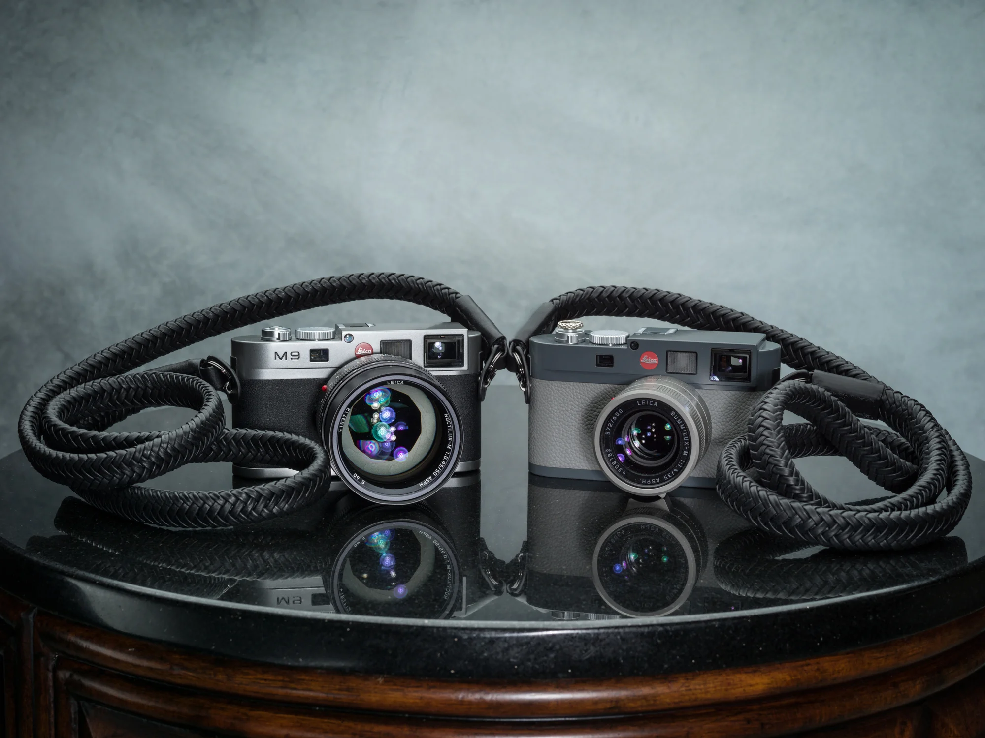 Leica M9 Leica Me Leica M10 Q braided leather black luxury designer