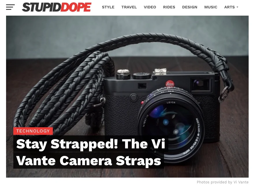 Stupid Dope Blog "Stay Strapped" by Jesse James
