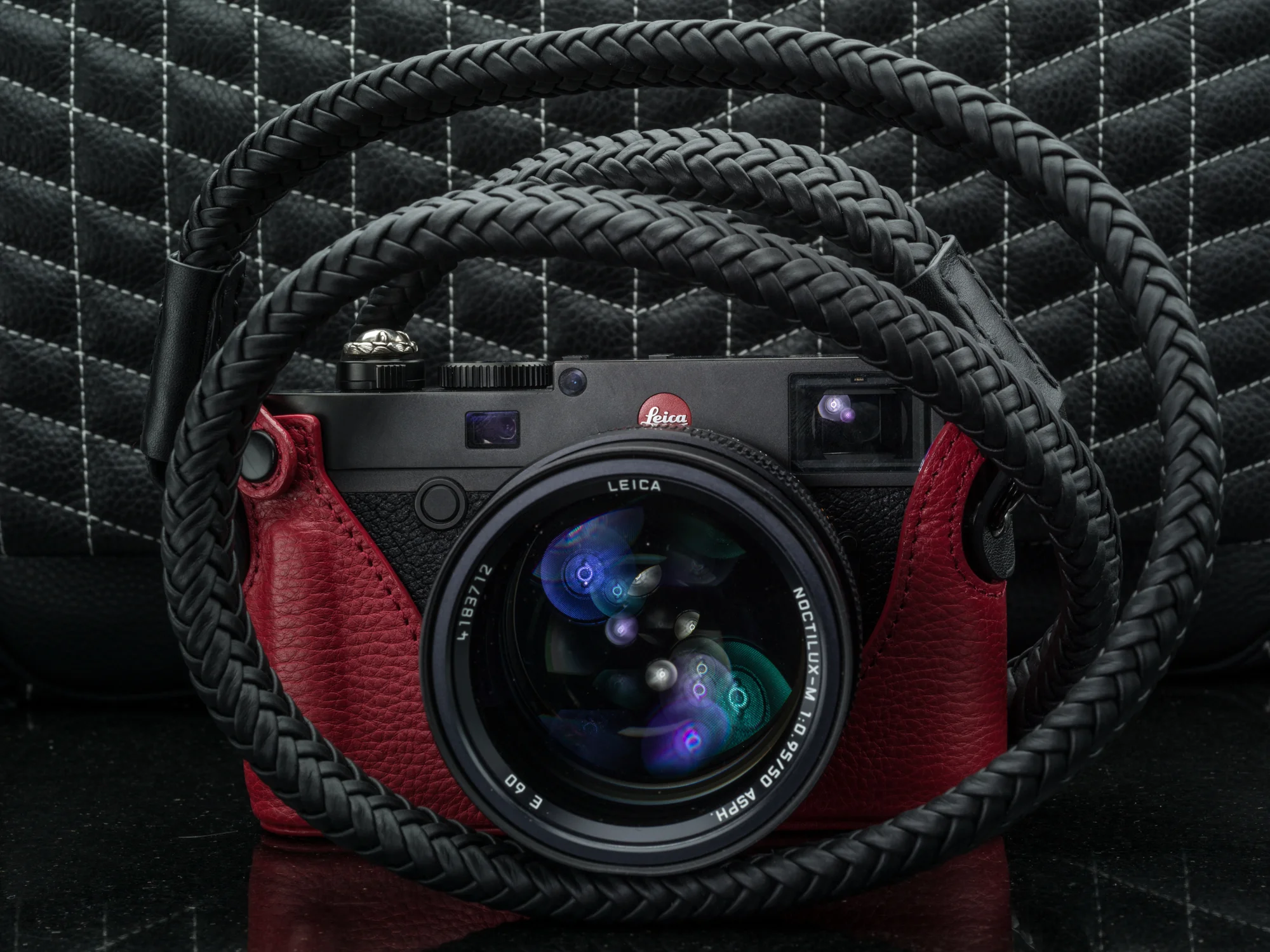 Barton 1972 Pitch Black Camera Strap