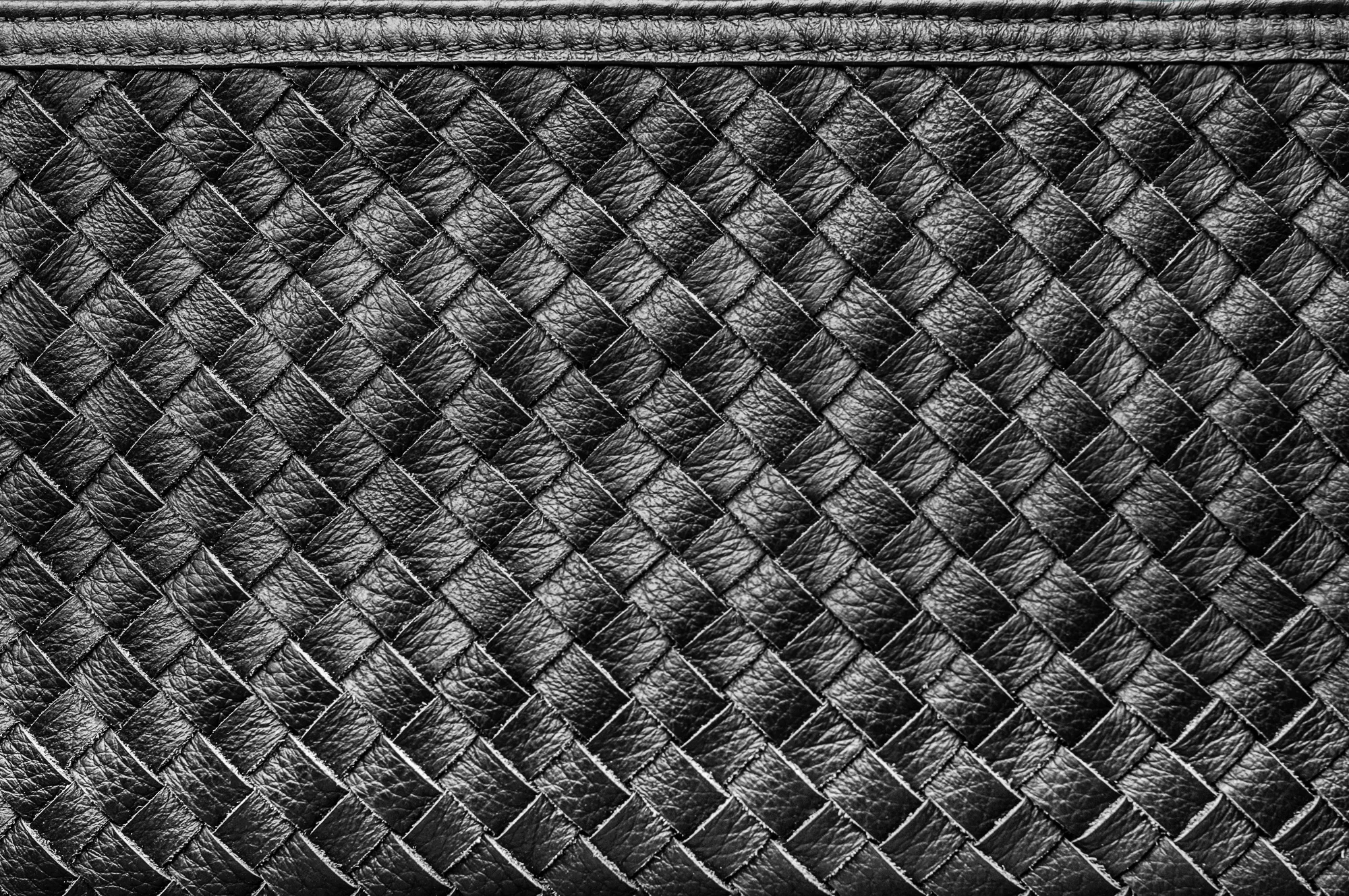 Hand woven leather designer luxury camera bag for leica