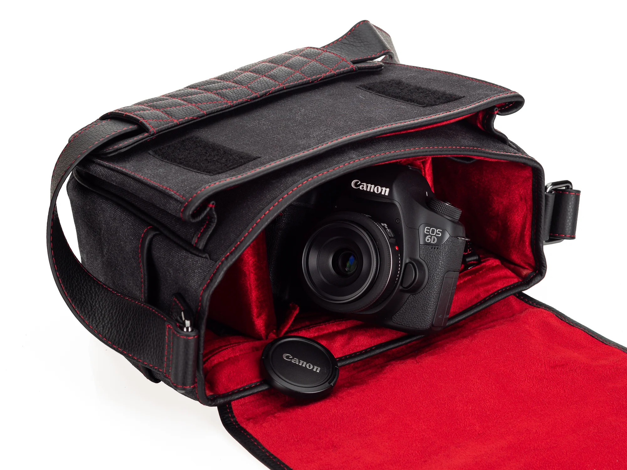 canon camera, canvas camera bag, designer, leica, sony alpha, fujifilm, stylish, comfortable, durable
