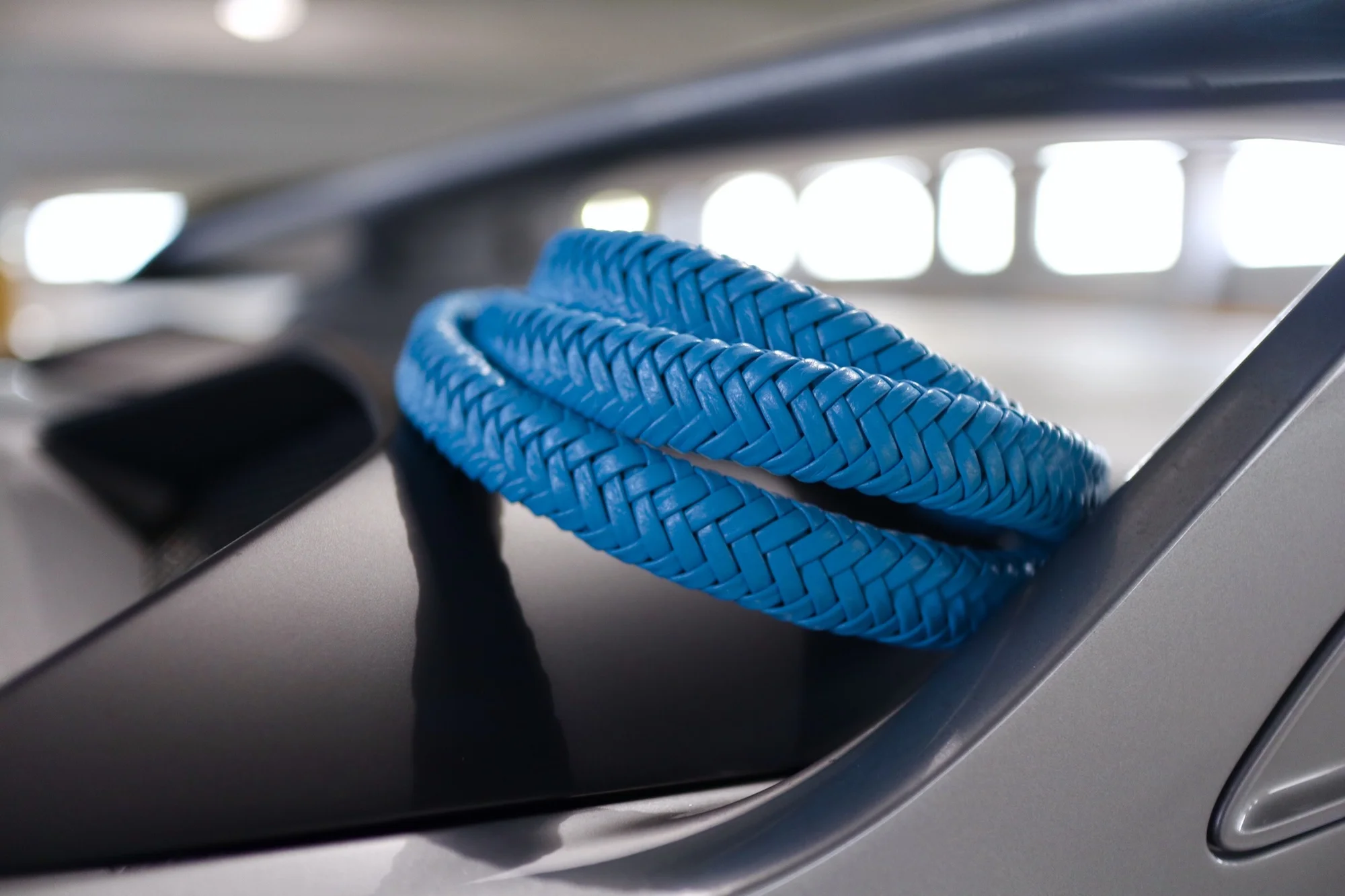 Vi Vante Blue Leather Camera Strap Leica GT3.jpg