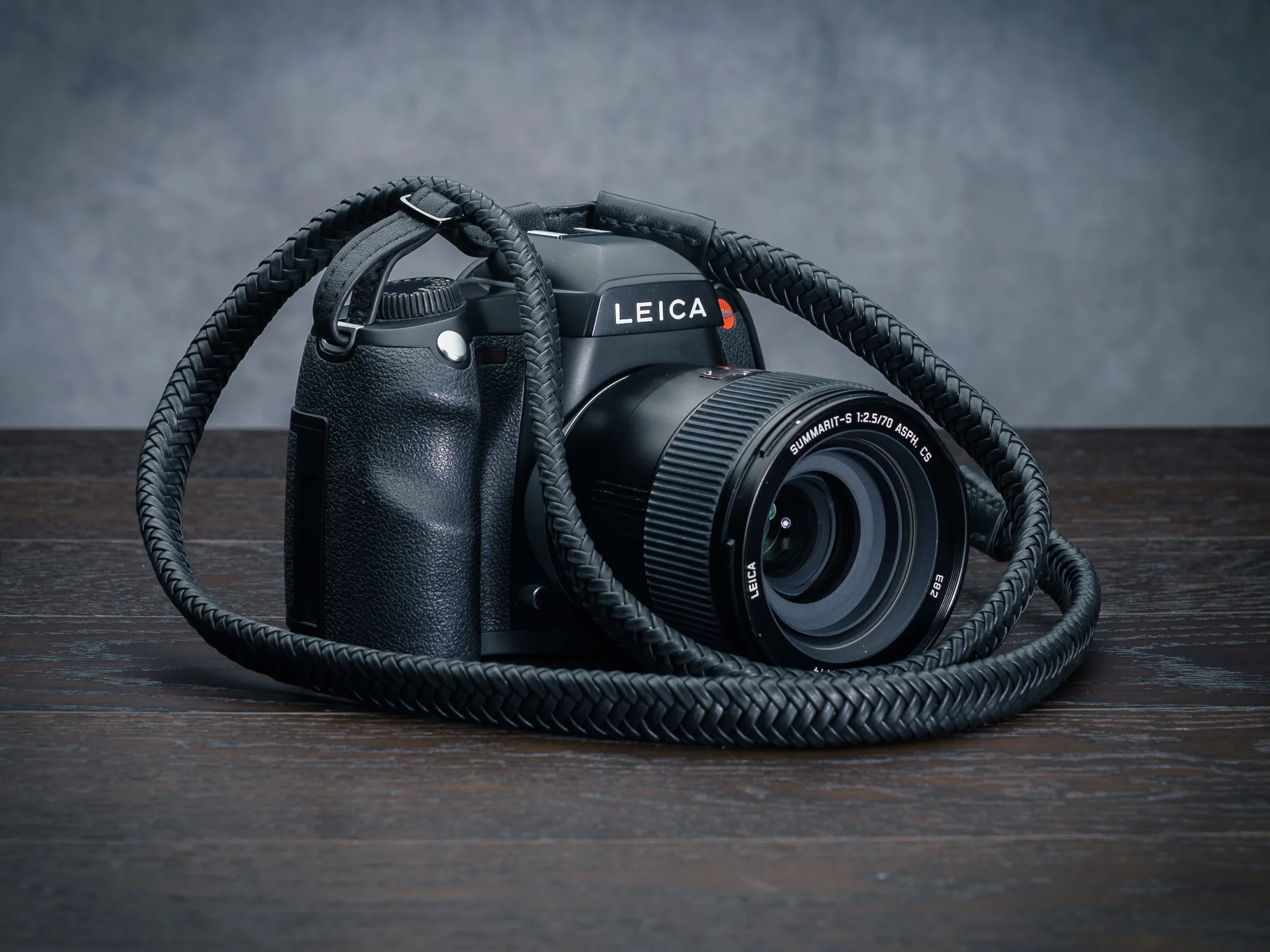 Vi vante Matador Leather Braided Camera Strap Leica S SL DSLR.jpg