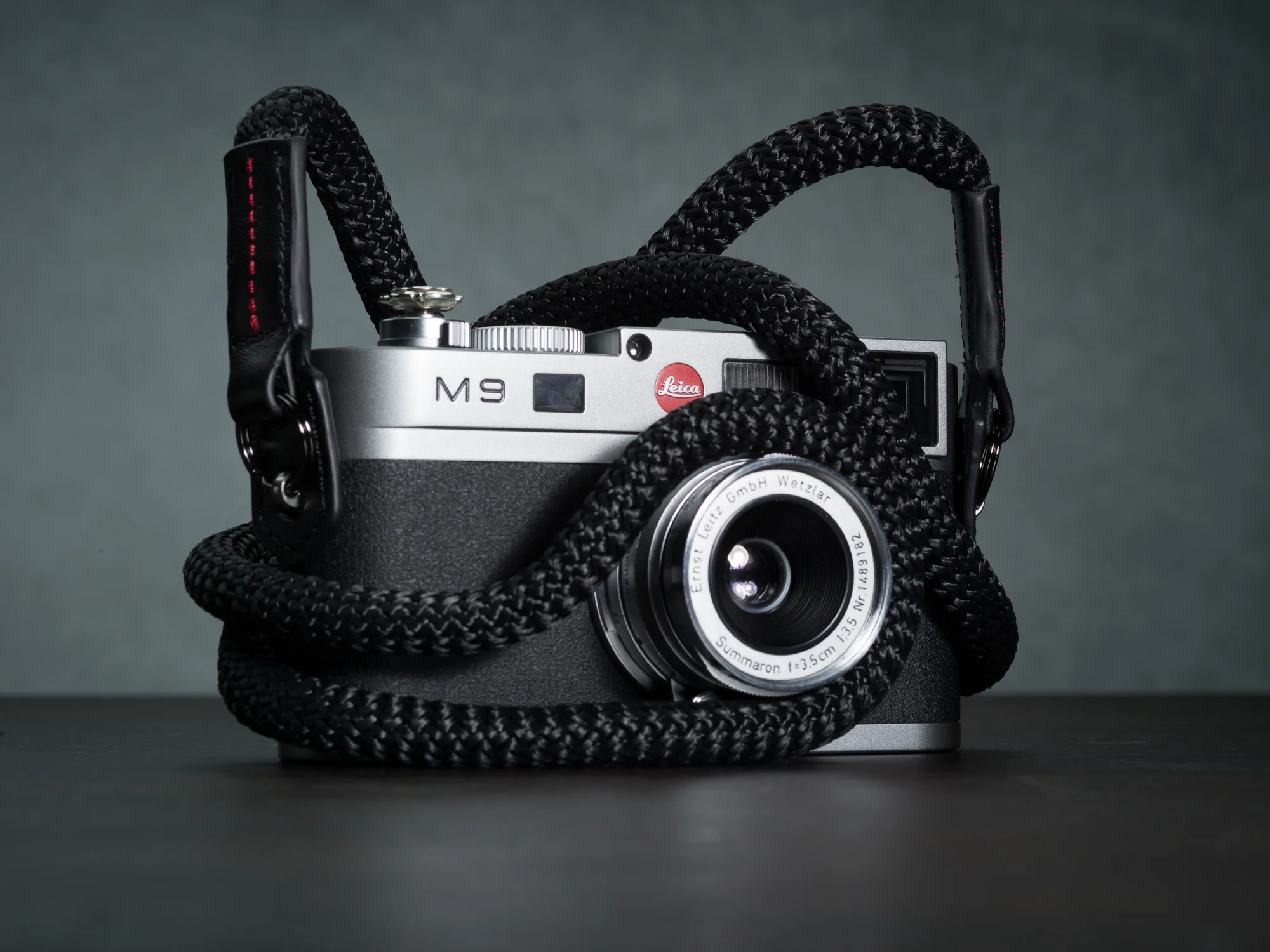 The Sheetline Camera Strap Gets a Red Stitch Variation
