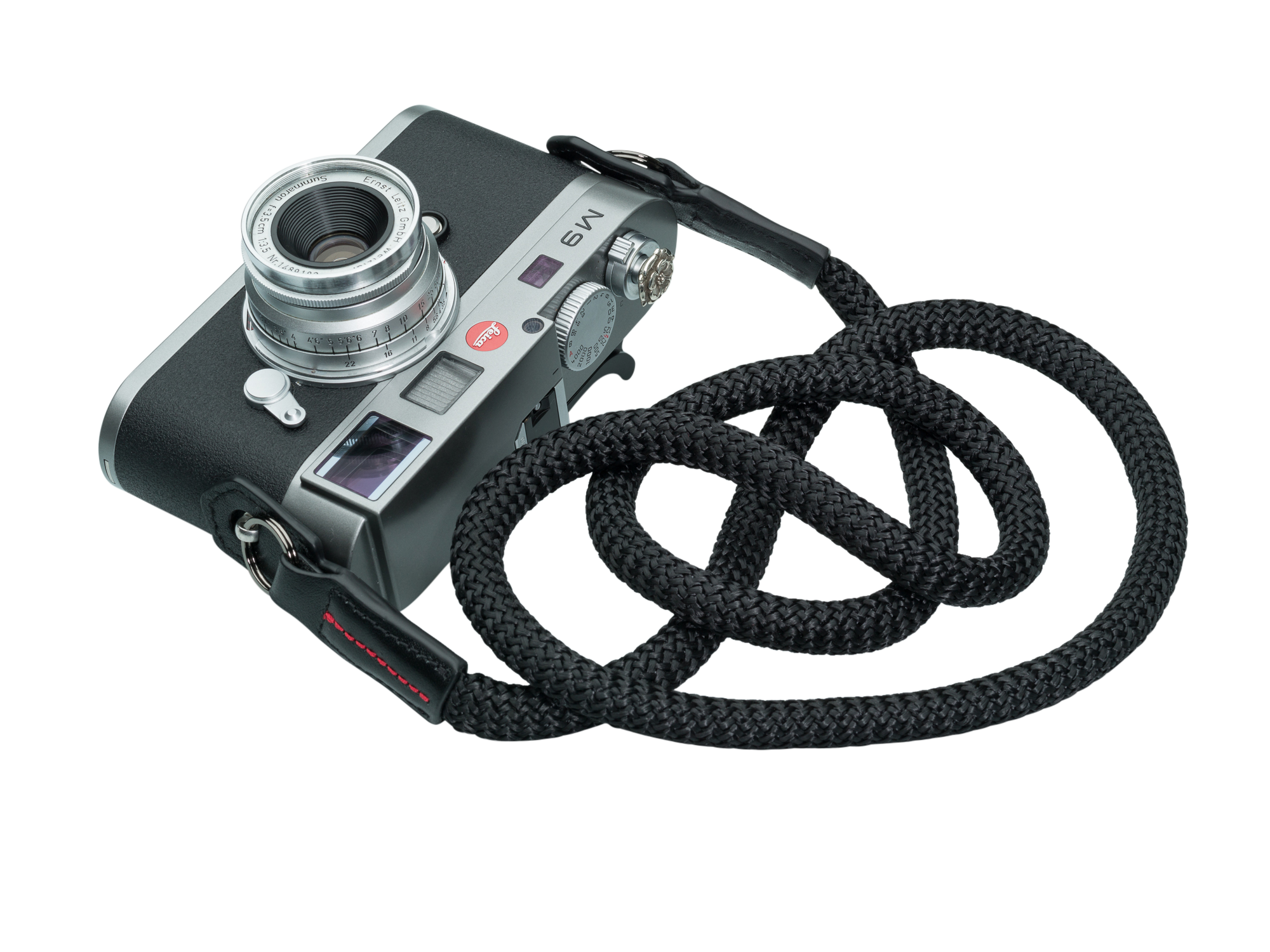 Vi vante black sheetline rope camera strap Leica M9 Skynet 7.png