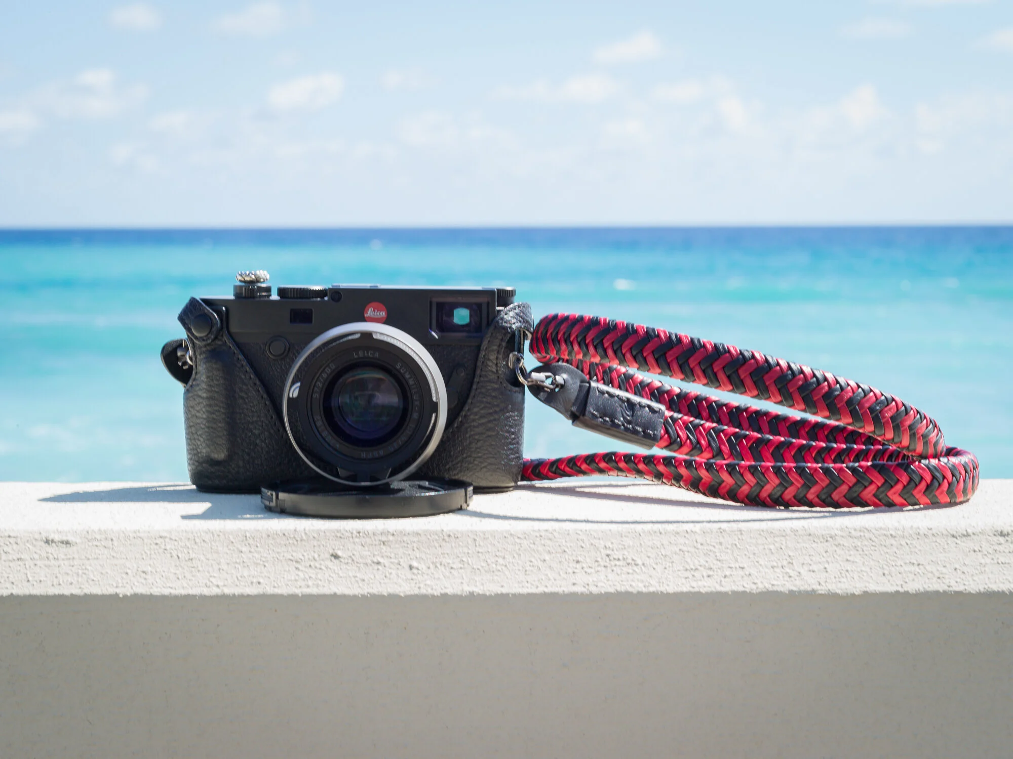 Vi Vante phoenix leather braided camera strap matador.jpg