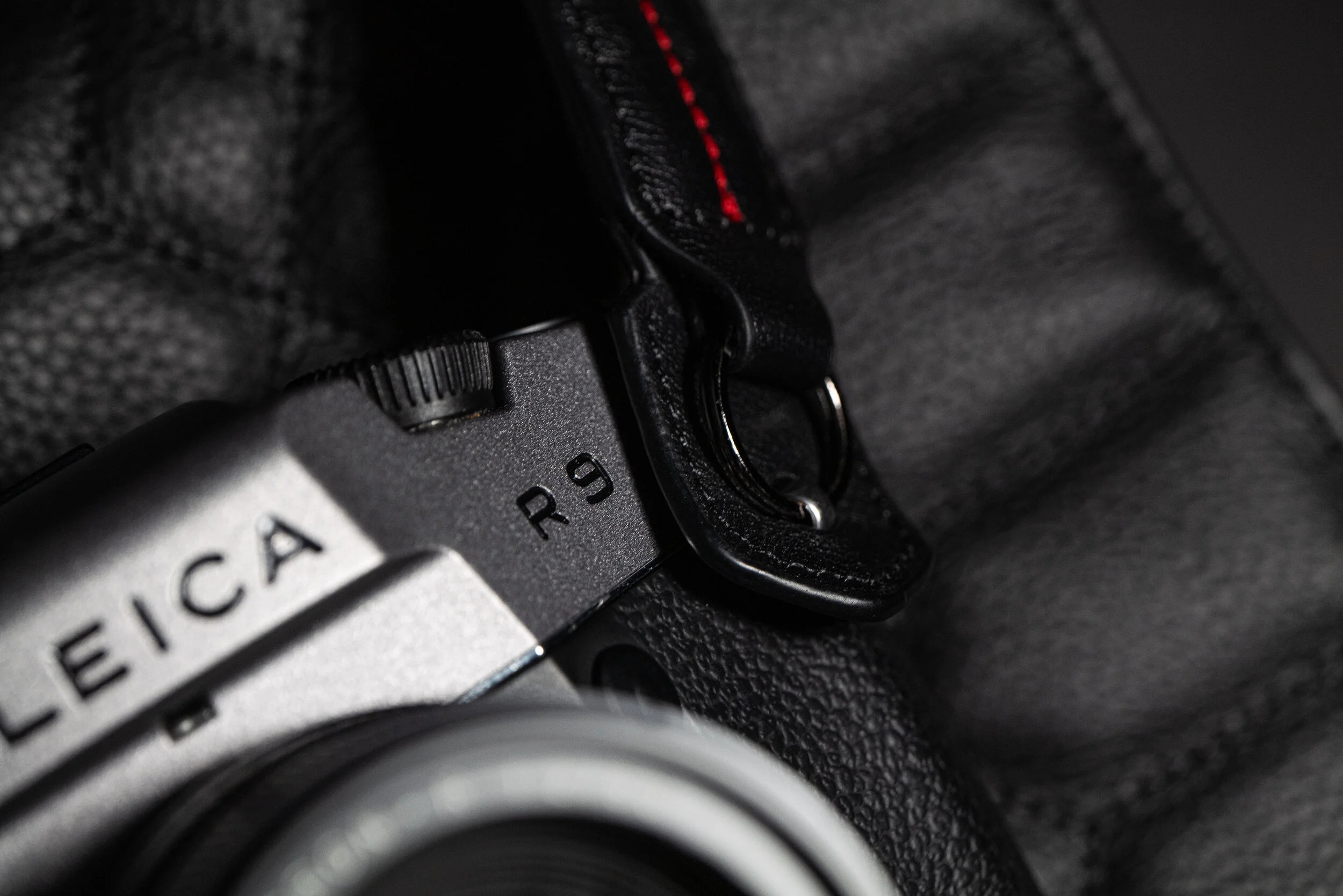 Lambskin Leather Braided Camera Strap