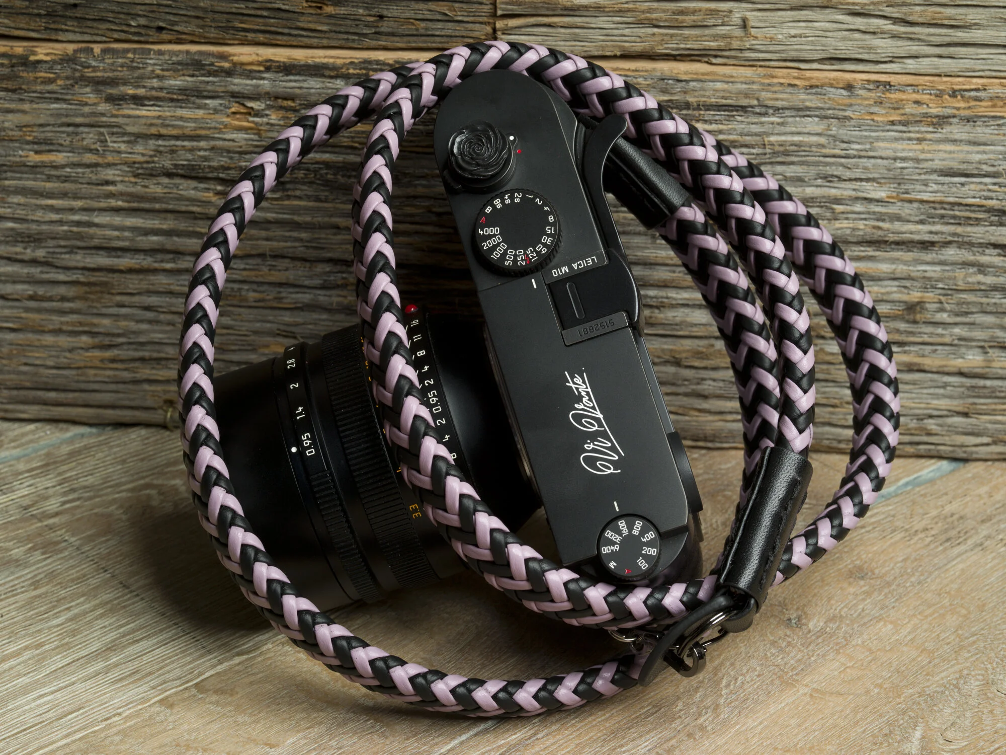 purple and black matador camera strap leather vi vante.jpg