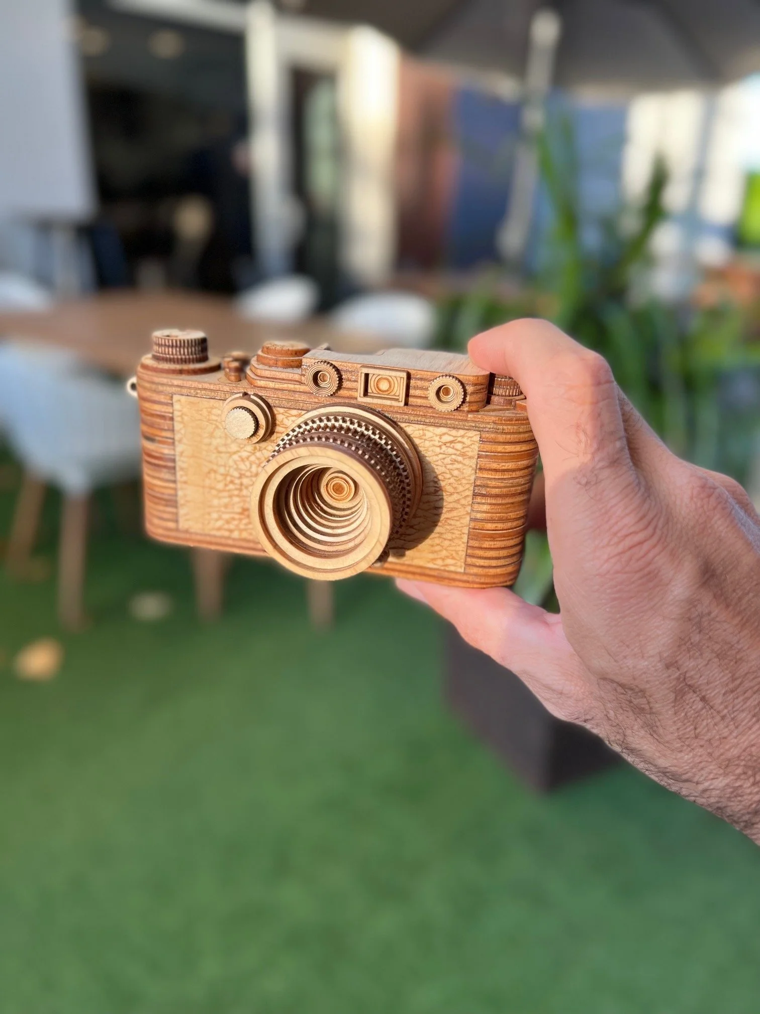 Very Cool Wooden Leica IIIf Available at Leica Rumors Online Shop