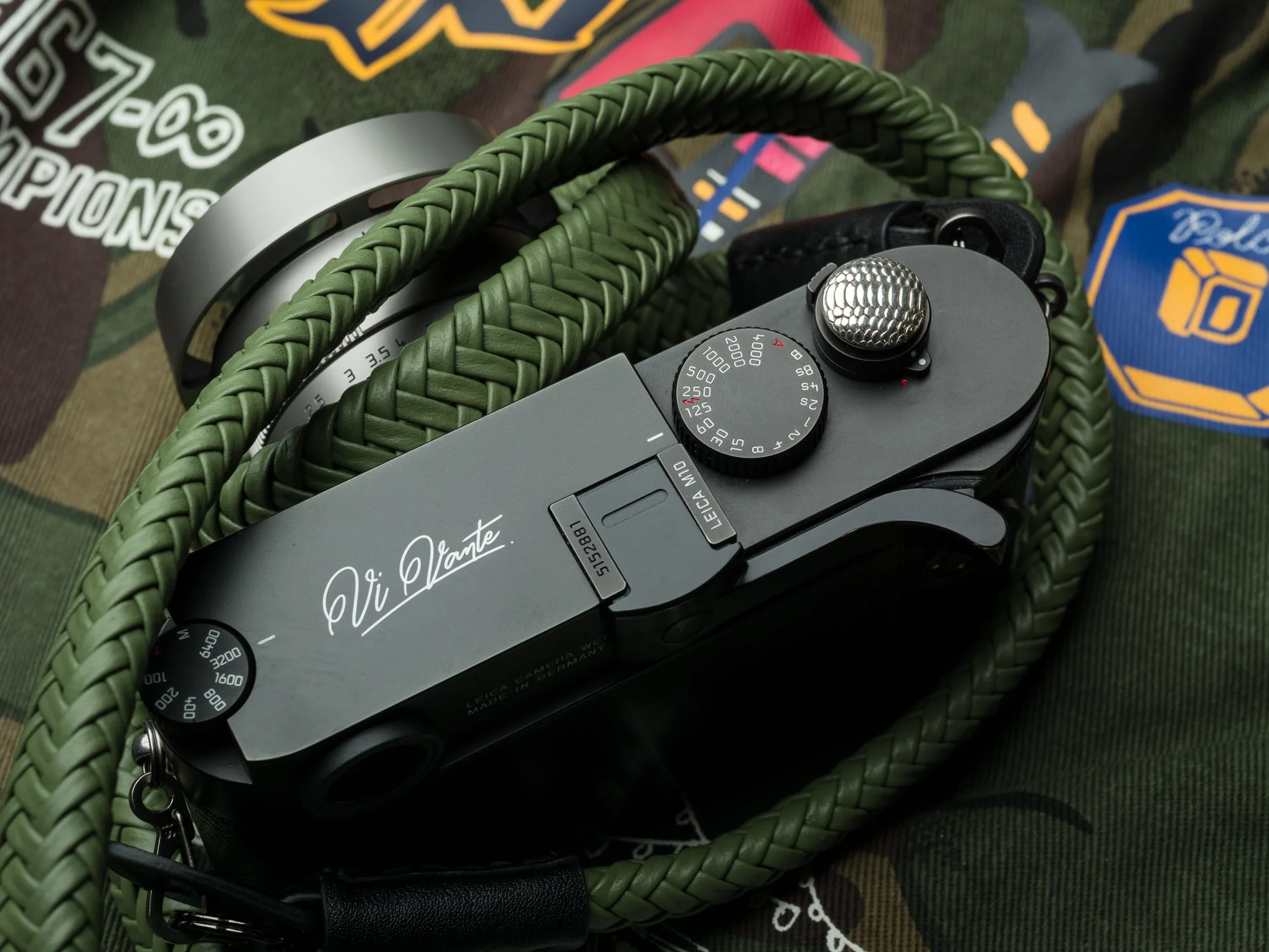 Vi Vante Matador Safari leather braided camera strap jay cobra.jpg