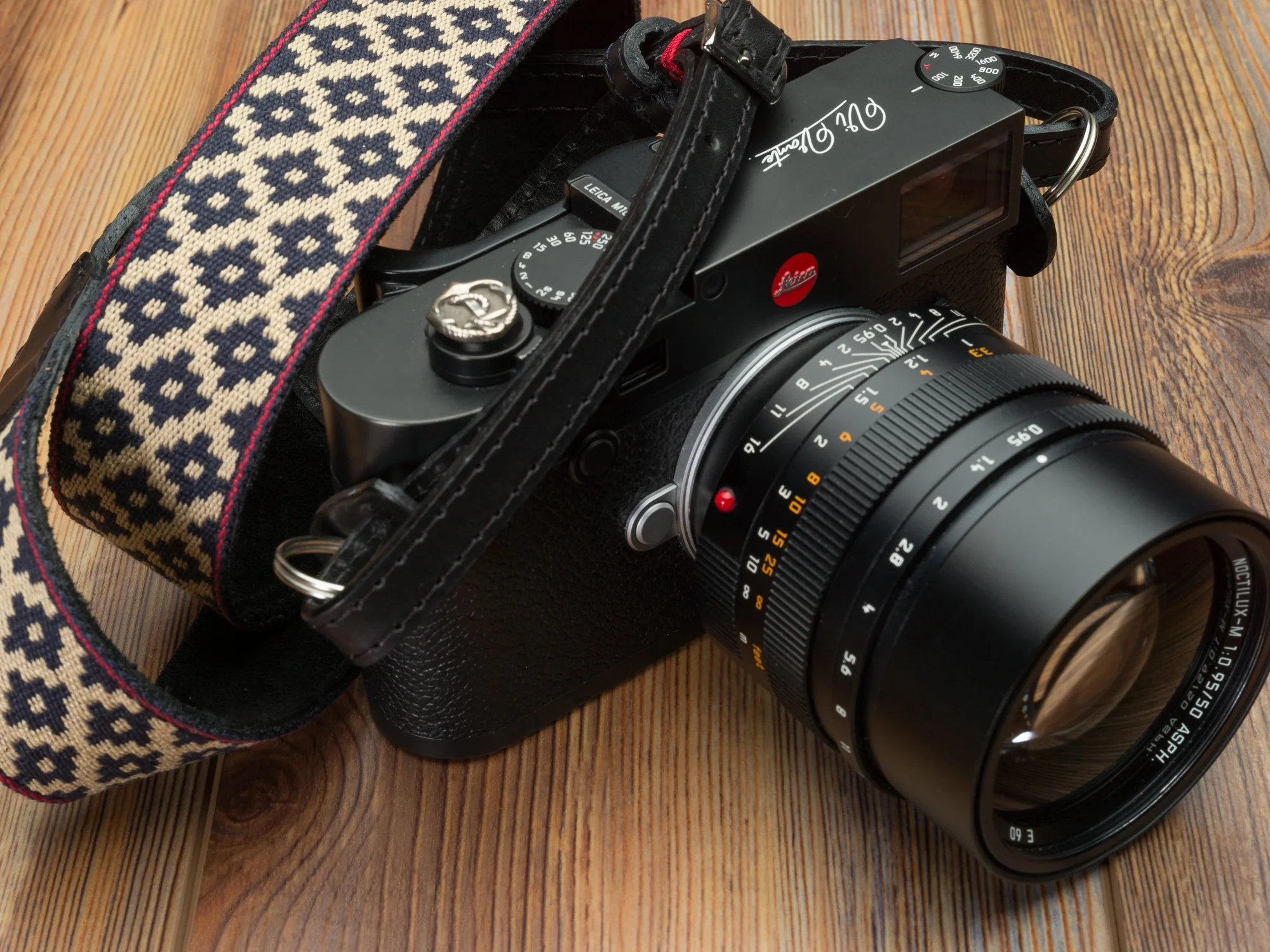 Vi Vante Gaucho Buenos Aires Leather Camera Strap ends 13.JPG